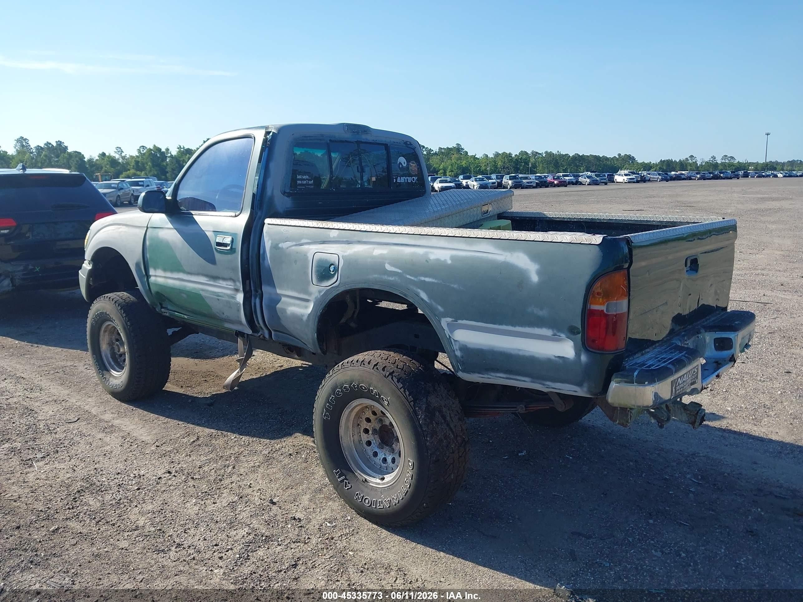 2000 Toyota Tacoma   Gray vin: 4TAPM62N3YZ638180