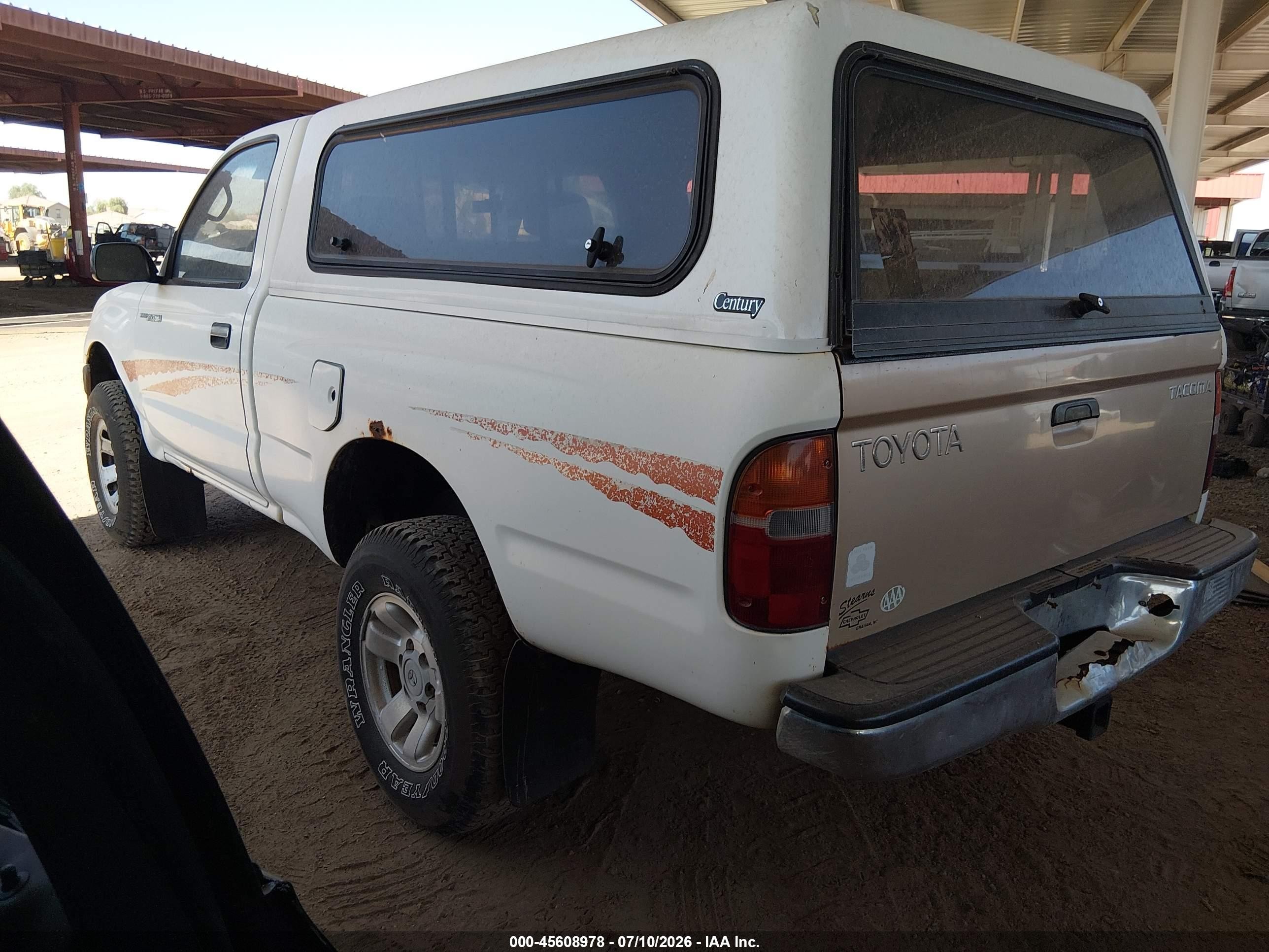 1996 Toyota Tacoma White vin: 4TAPM62N4TZ129918