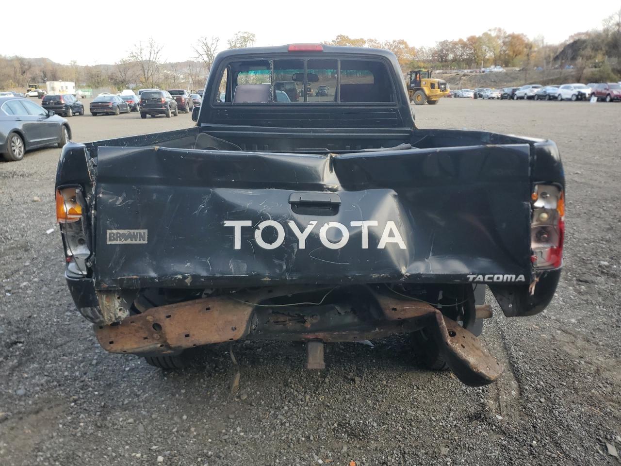 1997 Toyota Tacoma Черный vin: 4TAPM62N4VZ231027
