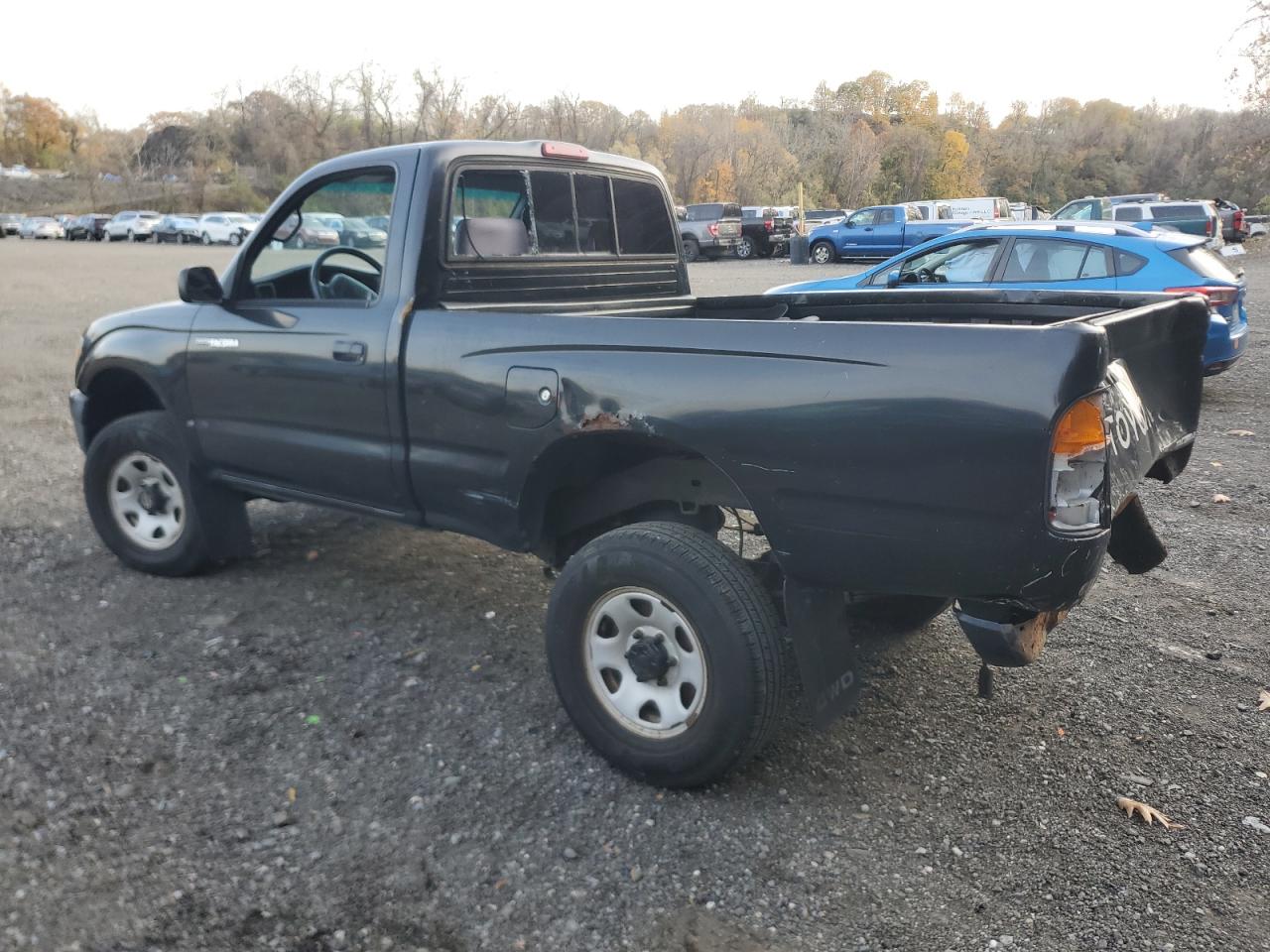 1997 Toyota Tacoma Черный vin: 4TAPM62N4VZ231027