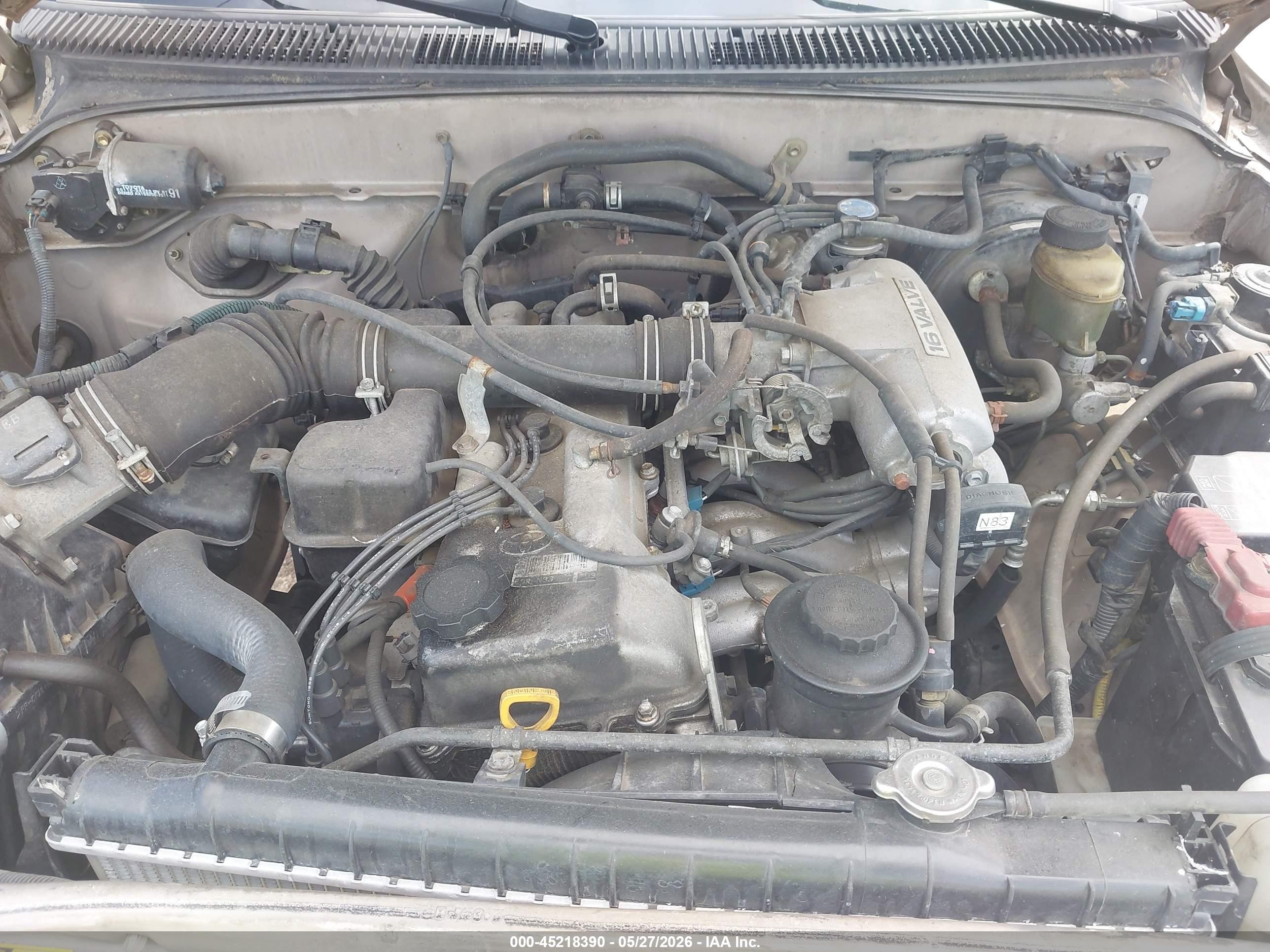 1999 Toyota Tacoma   Gold vin: 4TAPM62N4XZ417332