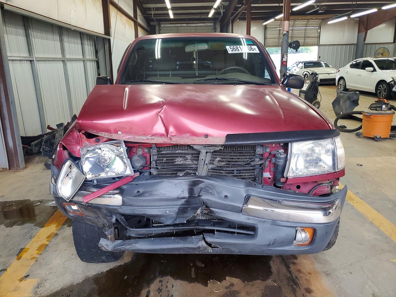 1998 Toyota Tacoma Base Burgundy vin: 4TAPM62N5WZ168490