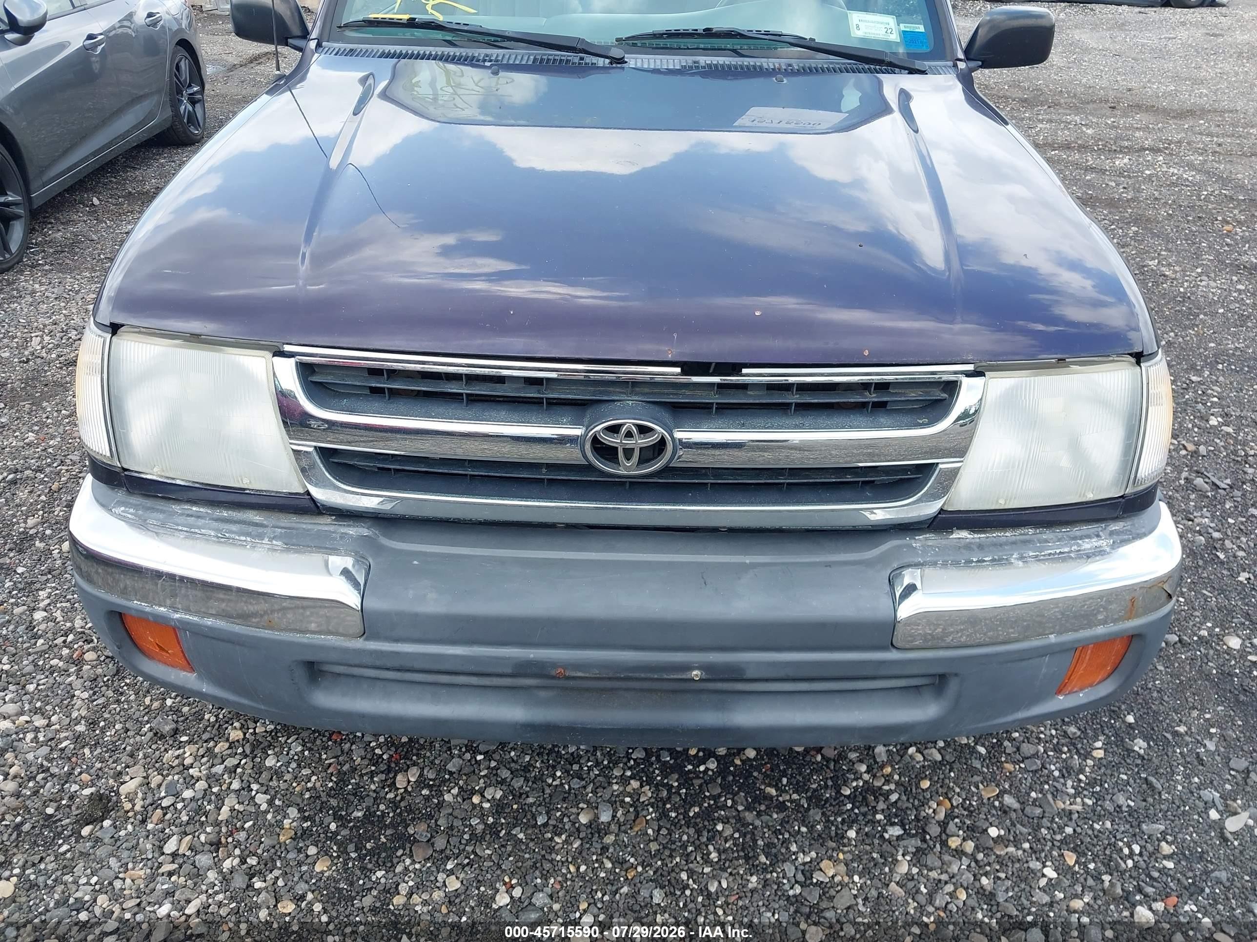 1998 Toyota Tacoma   Фиолетовый vin: 4TAPM62N6WZ127995