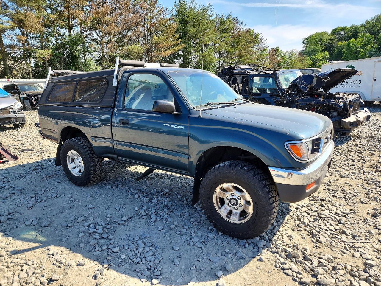 1996 Toyota Tacoma Base Green vin: 4TAPM62N7TZ123885