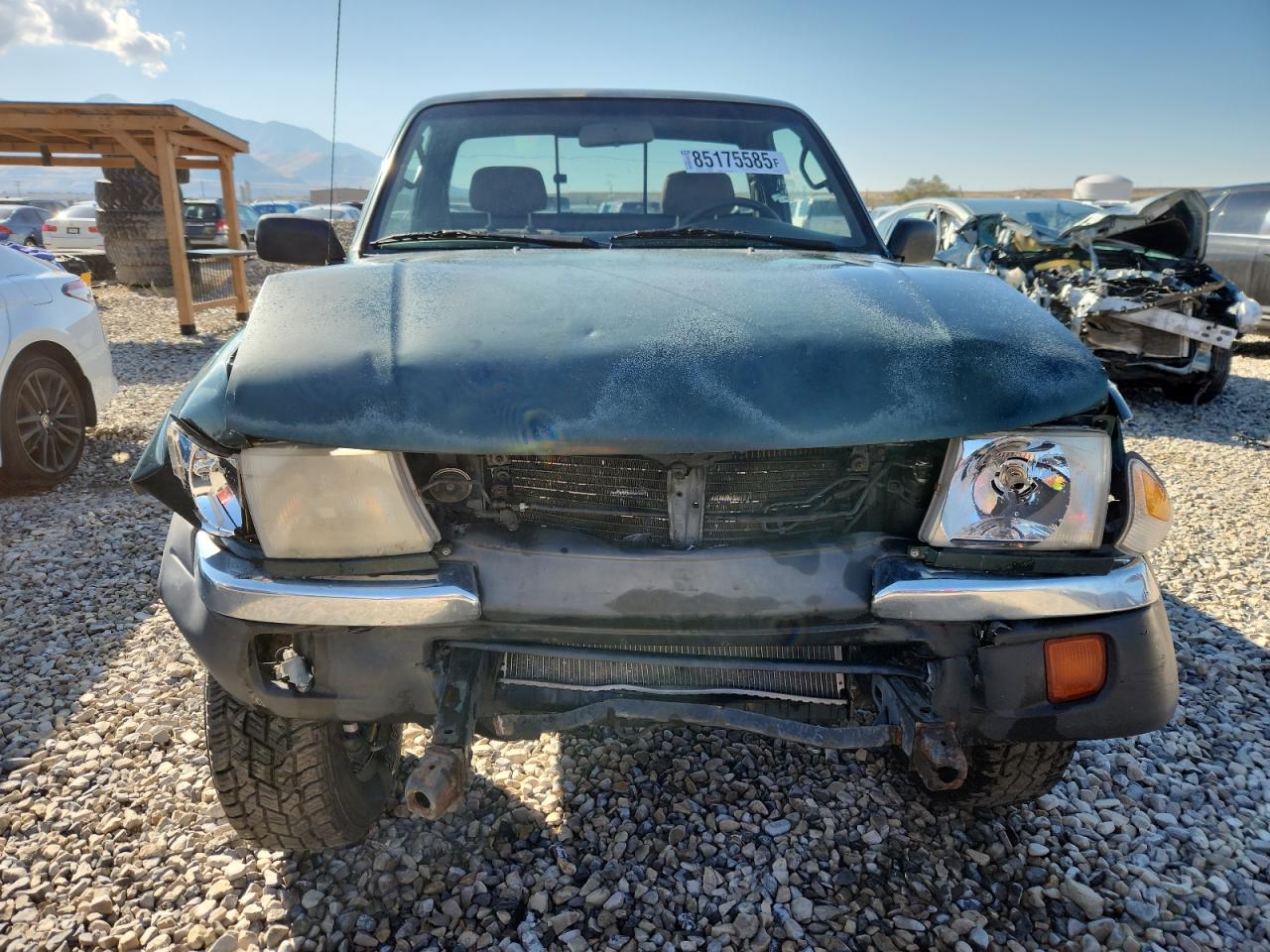 1999 Toyota Tacoma Зеленый vin: 4TAPM62N8XZ457865