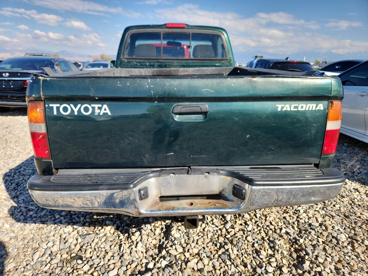 1999 Toyota Tacoma Зеленый vin: 4TAPM62N8XZ457865