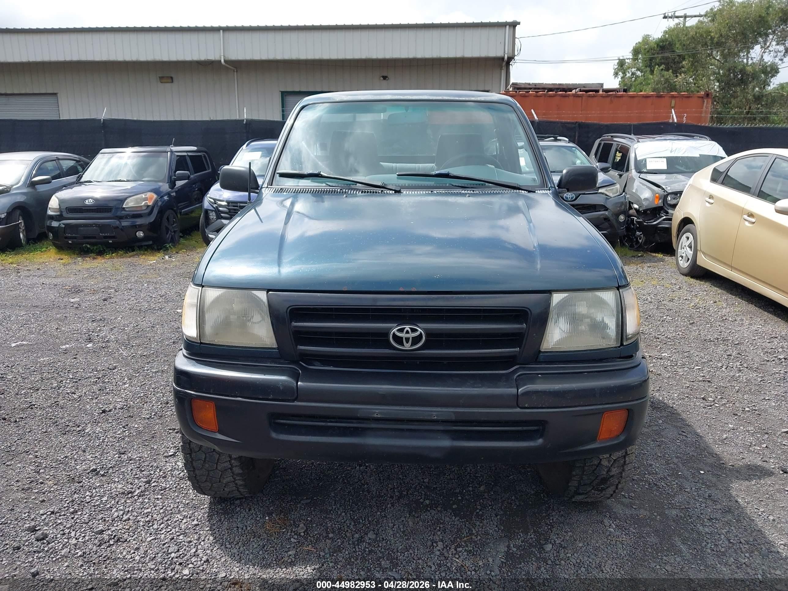 1998 Toyota Tacoma   Green vin: 4TAPM62N9WZ066108