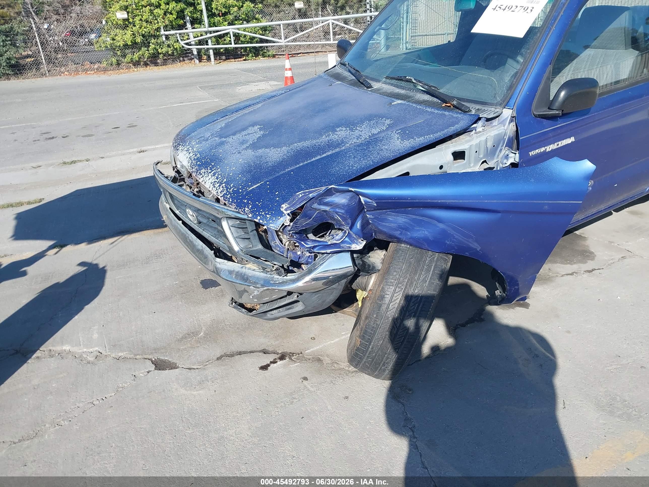 1997 Toyota Tacoma   Синий vin: 4TAPM62NXVZ317152
