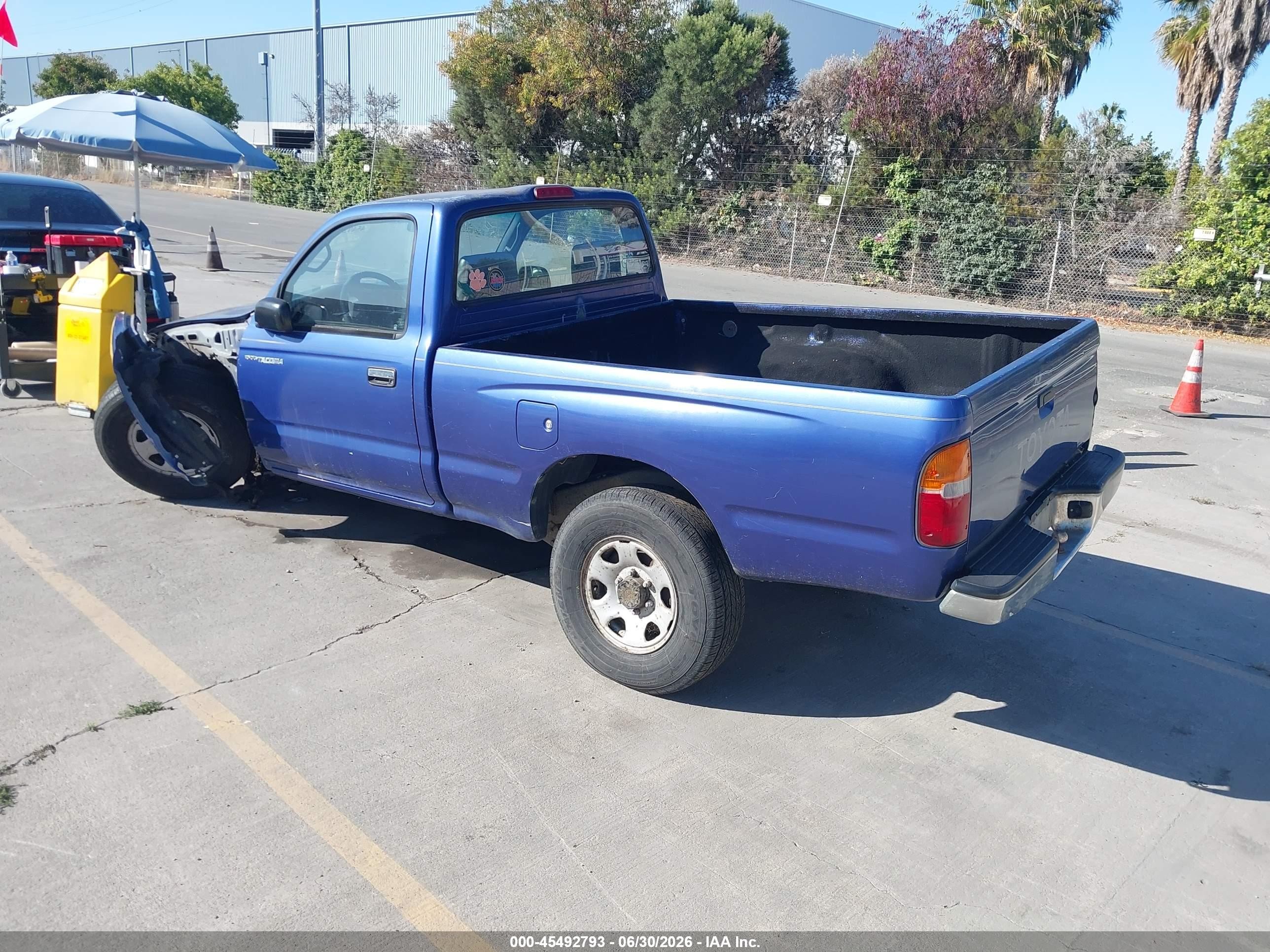 1997 Toyota Tacoma   Синий vin: 4TAPM62NXVZ317152