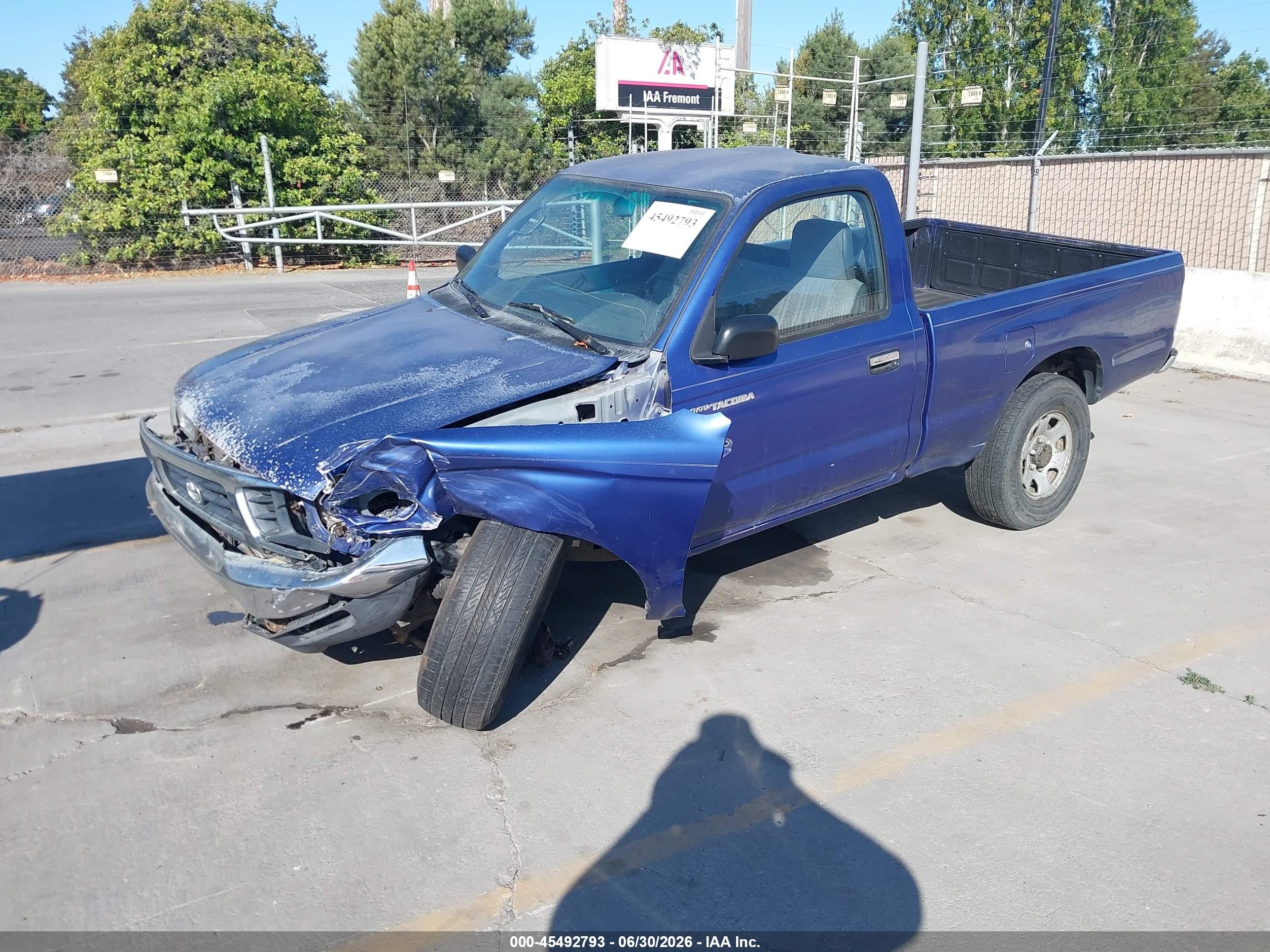 1997 Toyota Tacoma   Синий vin: 4TAPM62NXVZ317152