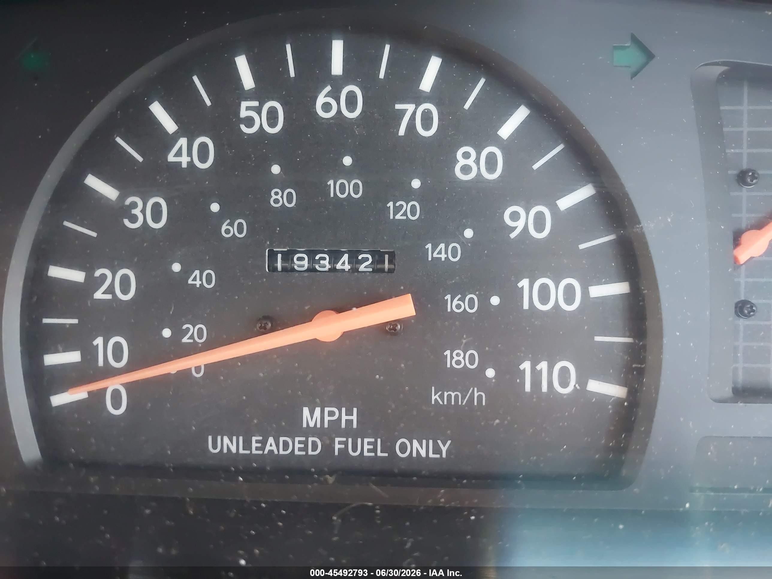 1997 Toyota Tacoma   Синий vin: 4TAPM62NXVZ317152
