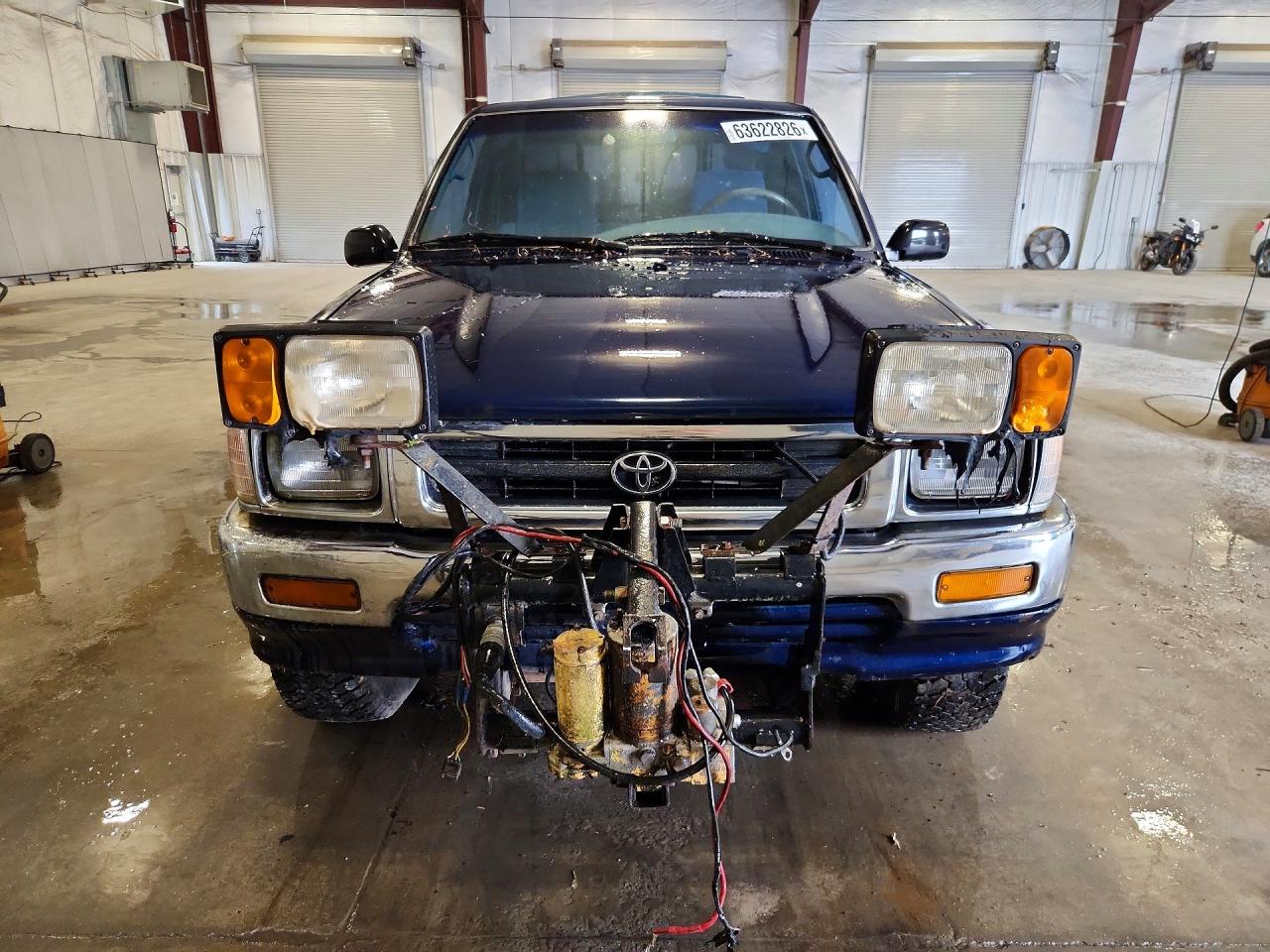 1993 Toyota Pickup 1/2 Ton Short Wheelbase Dx Blue vin: 4TARN01P2PZ099121