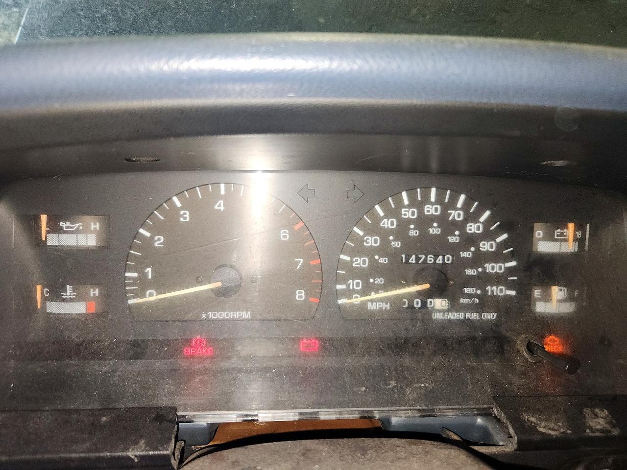 1993 Toyota Pickup 1/2 Ton Short Wheelbase Dx Blue vin: 4TARN01P2PZ099121