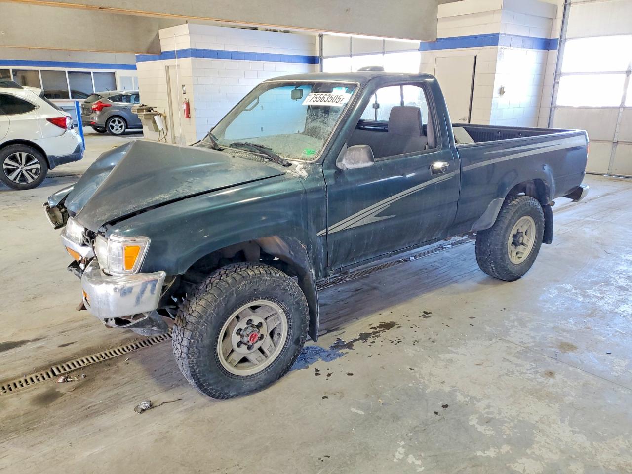 1995 Toyota Pickup Dx Teal vin: 4TARN01P6SZ315416