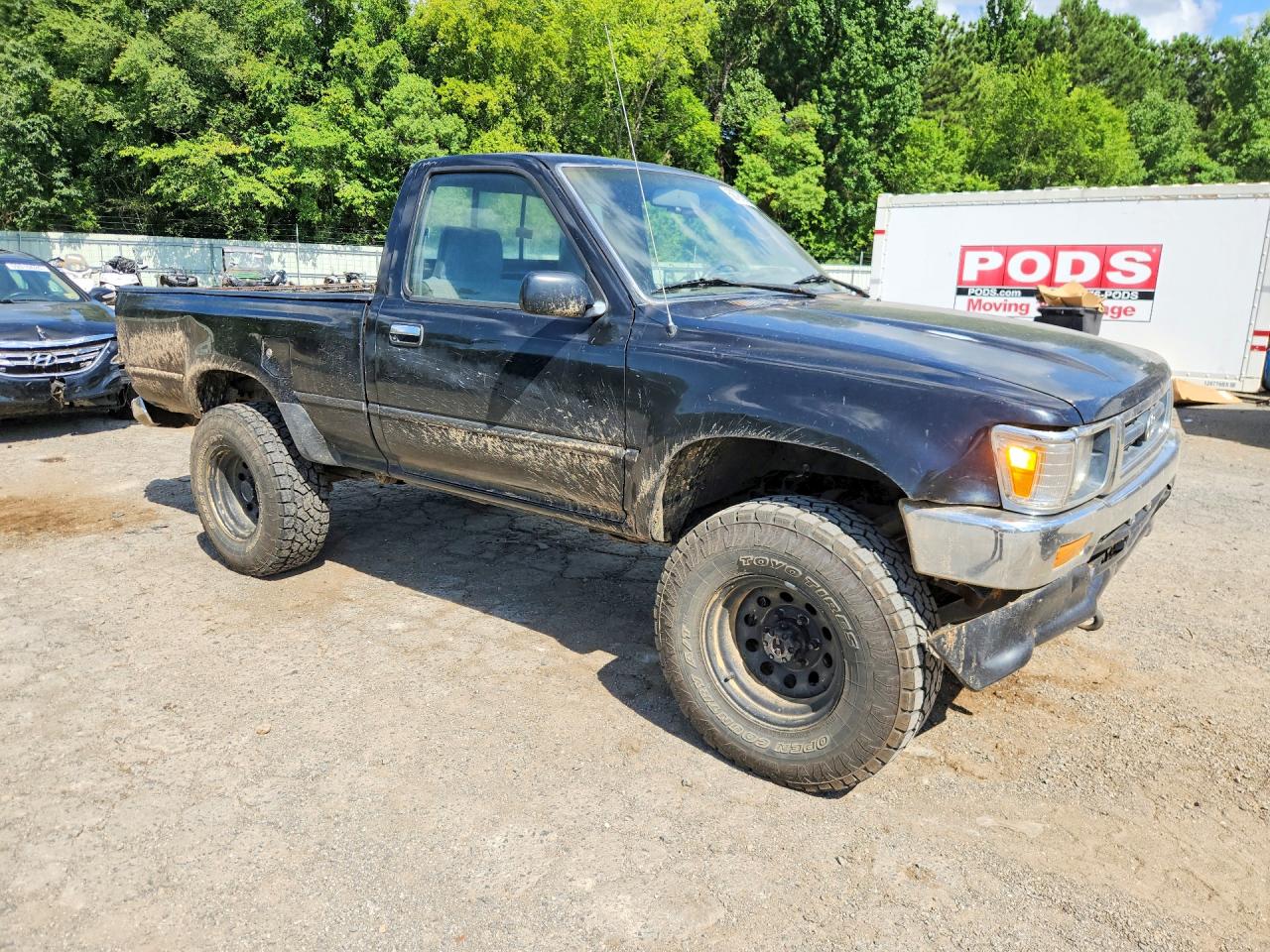 1994 Toyota Pickup Black vin: 4TARN01P7RZ178111