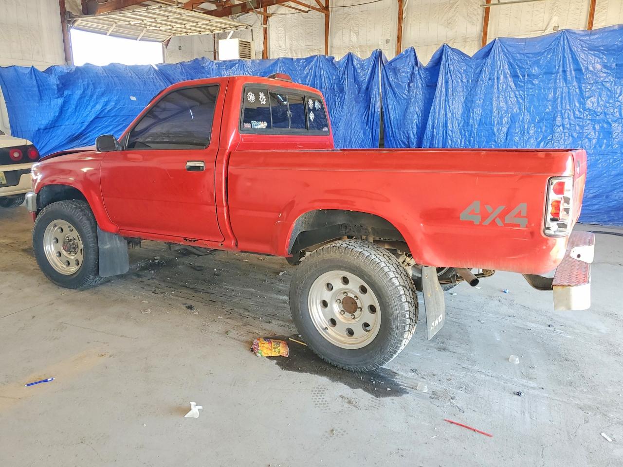 1994 Toyota Pickup Dx Red vin: 4TARN01P7RZ212581