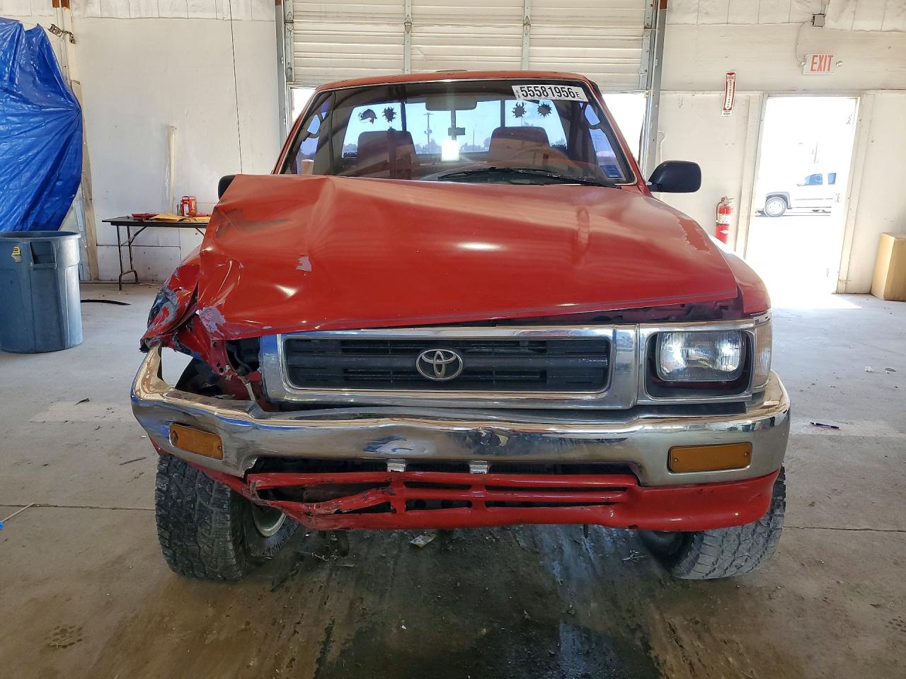 1994 Toyota Pickup Dx Red vin: 4TARN01P7RZ212581