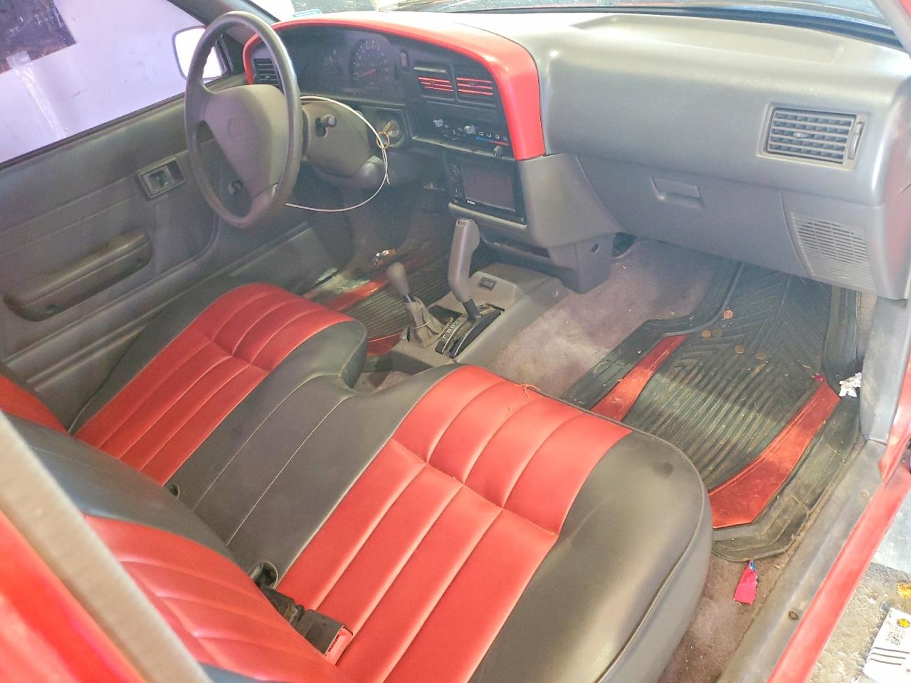 1994 Toyota Pickup Dx Red vin: 4TARN01P7RZ212581