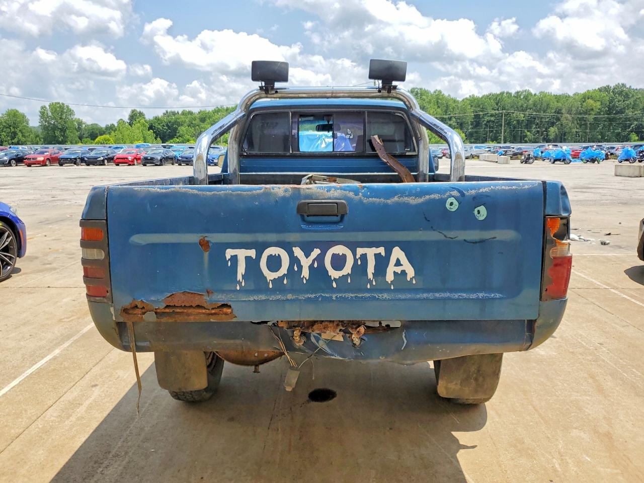 1993 Toyota Pickup Deluxe Blue vin: 4TARN01P9PZ136374