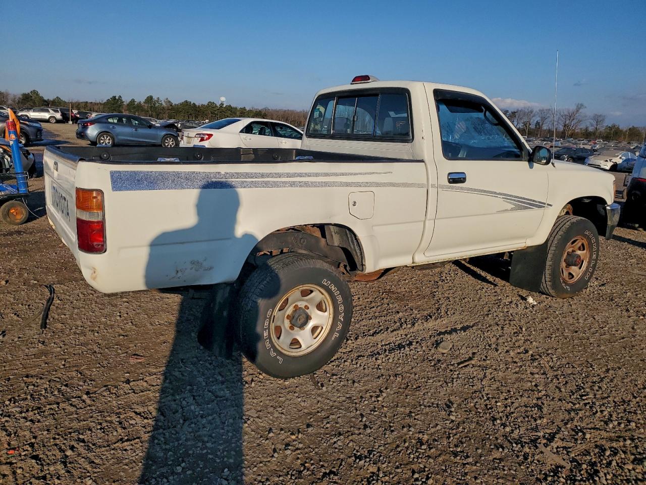 1995 Toyota Pickup 1/2 Ton Short Wheelbase Dx Gray vin: 4TARN01P9SZ314907