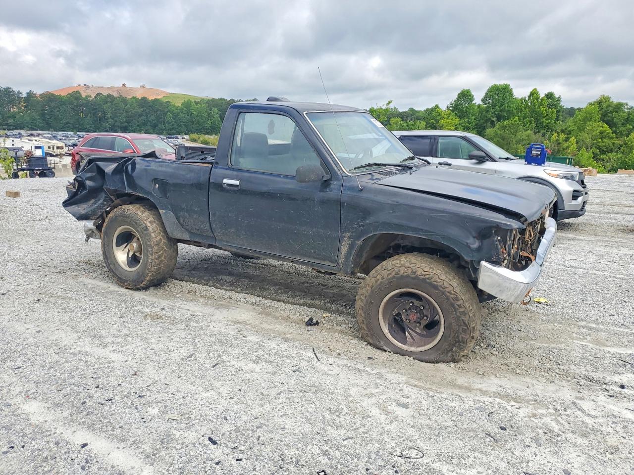 1995 Toyota Pickup 1/2 Ton Short Wheelbase Dx Black vin: 4TARN01PXSZ313751