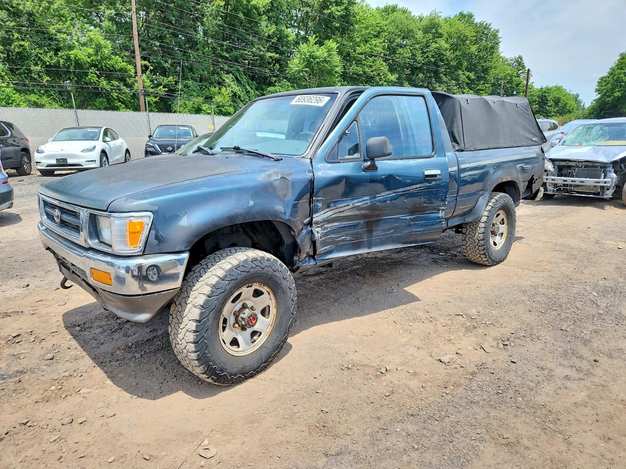 1994 Toyota Pickup 1/2 Ton Extra Long Wheelbase D Green vin: 4TARN13P4RZ250417