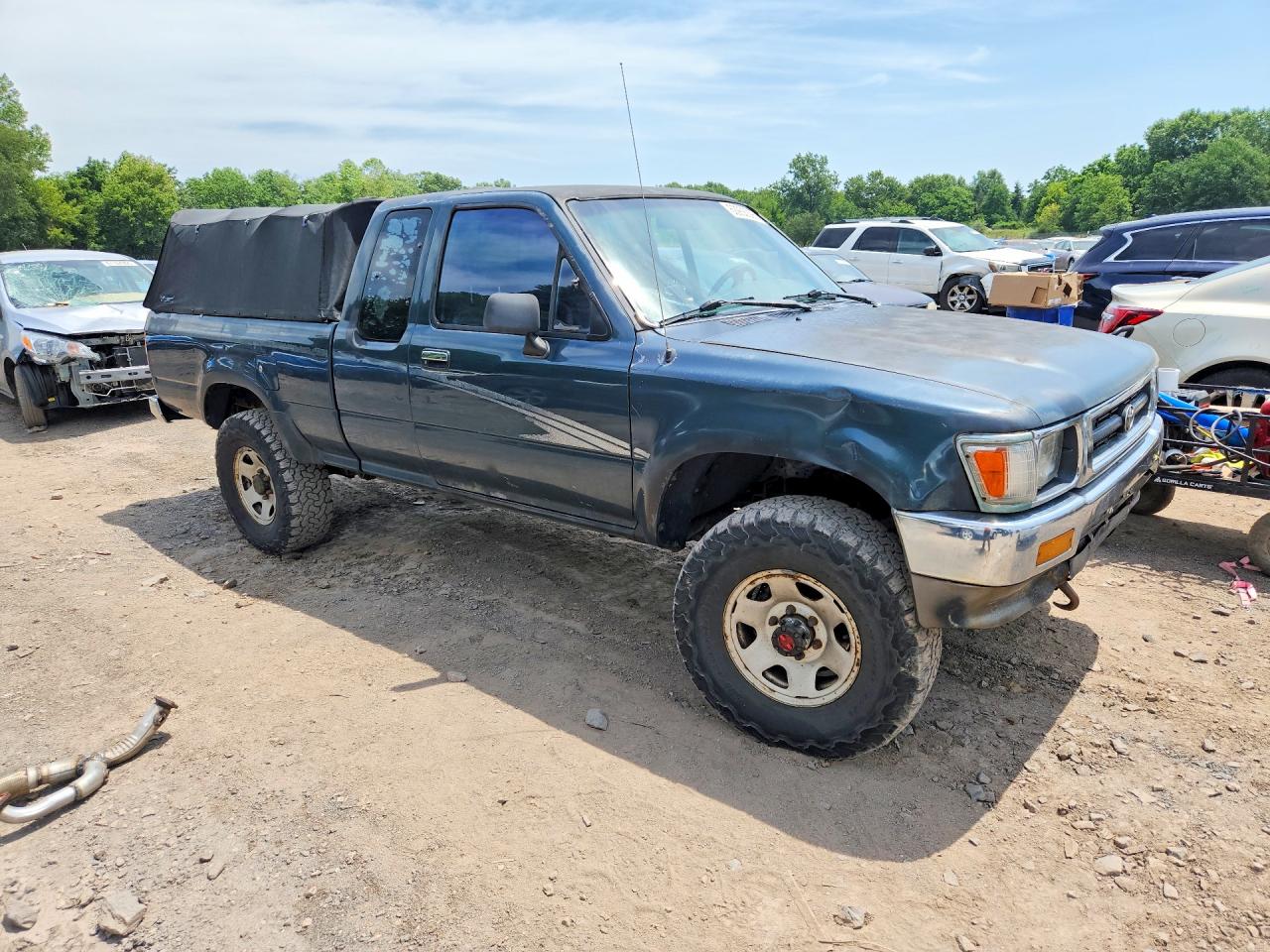 1994 Toyota Pickup 1/2 Ton Extra Long Wheelbase D Green vin: 4TARN13P4RZ250417