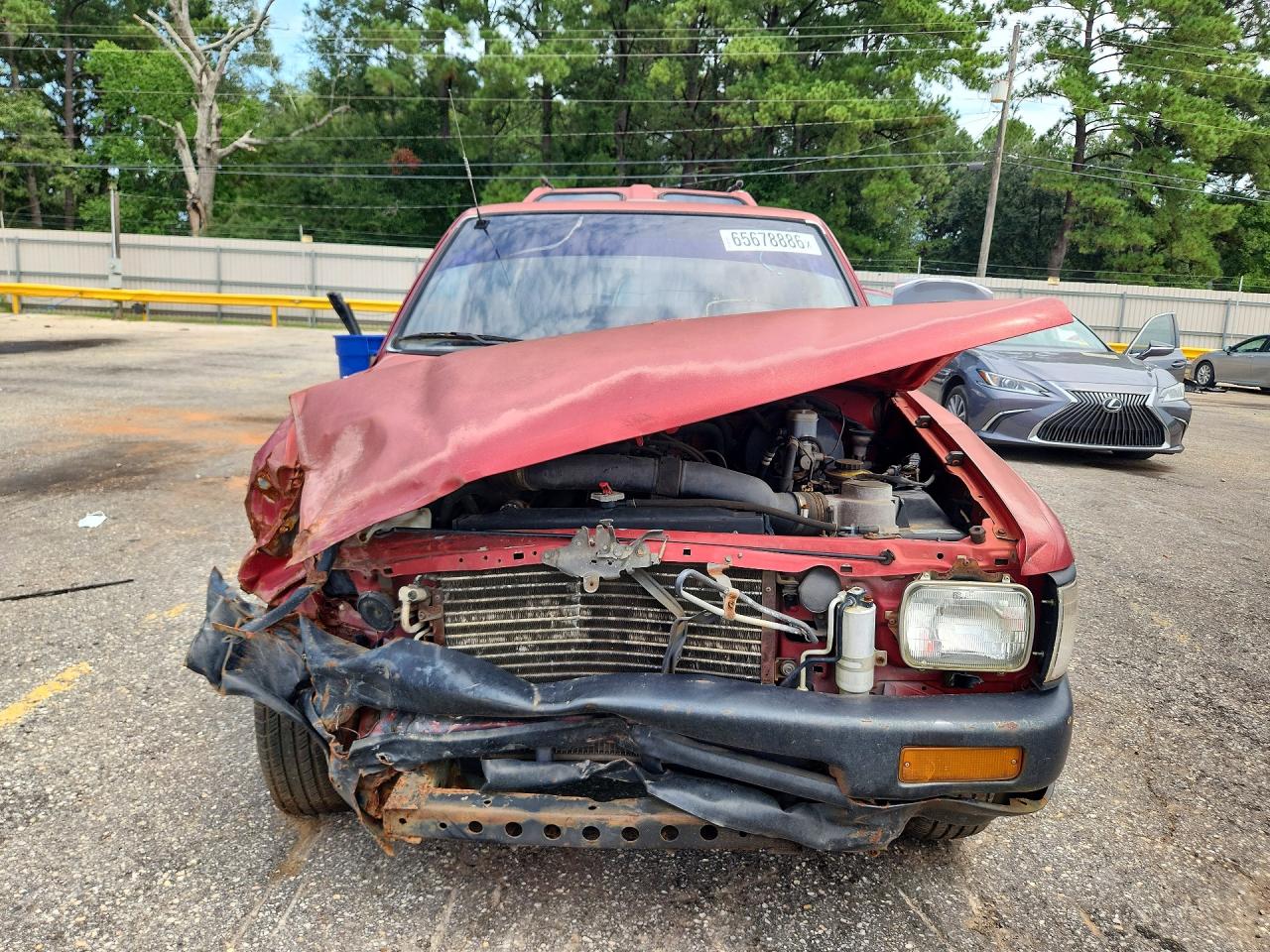 1994 Toyota Pickup 1/2 Ton Short Wheelbase Stb Burgundy vin: 4TARN81A0RZ176937