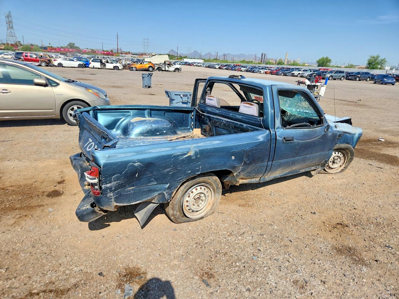 1994 Toyota Pickup 1/2 Ton Short Wheelbase Stb Green vin: 4TARN81A0RZ288833