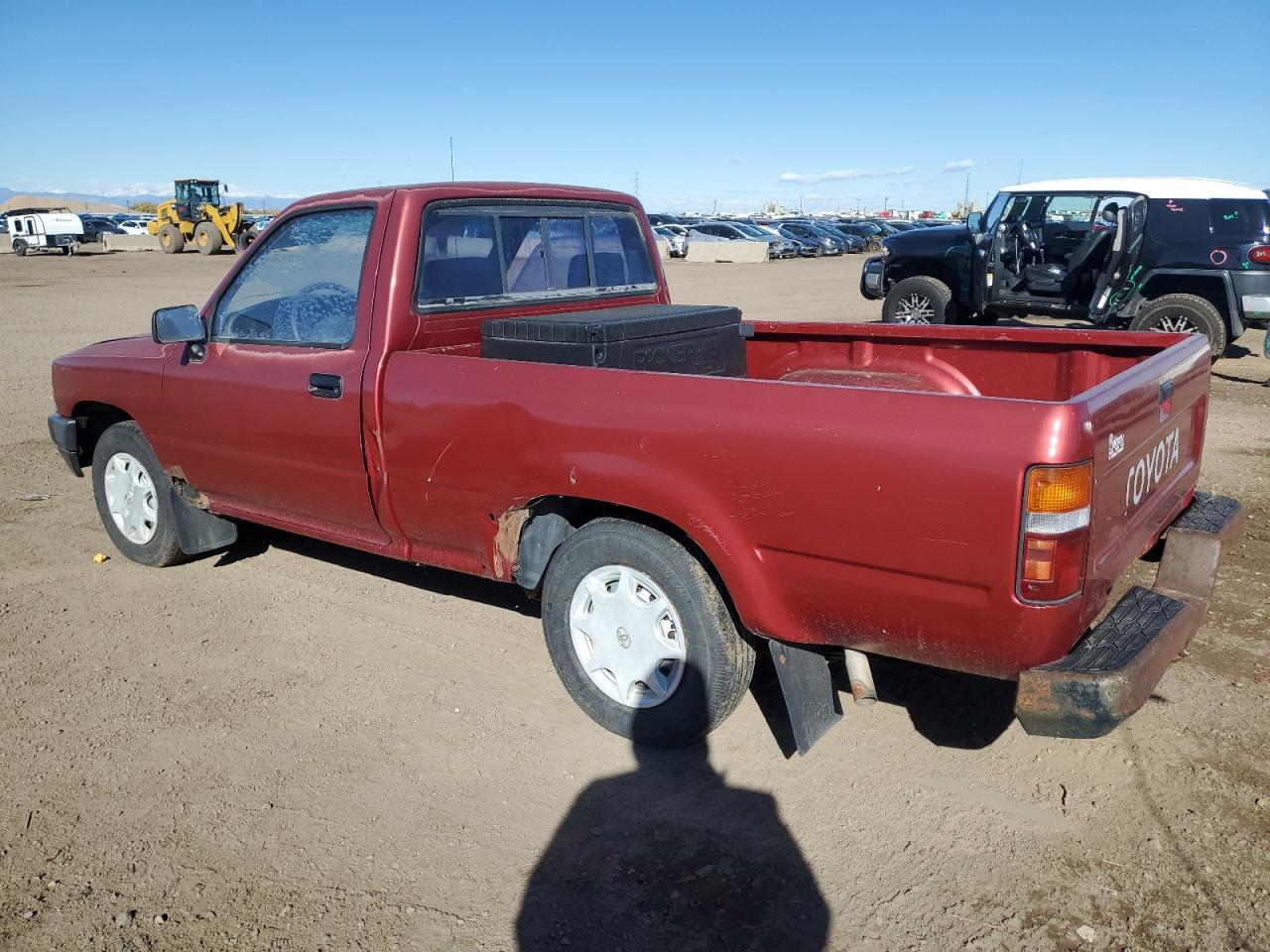 1993 Toyota Pickup 1/2 Ton Short Wheelbase Stb Red vin: 4TARN81A1PZ115030