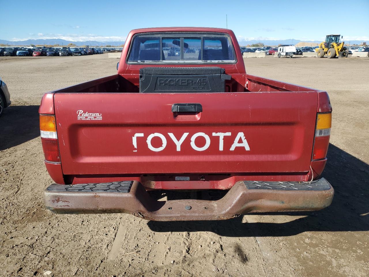 1993 Toyota Pickup 1/2 Ton Short Wheelbase Stb Red vin: 4TARN81A1PZ115030