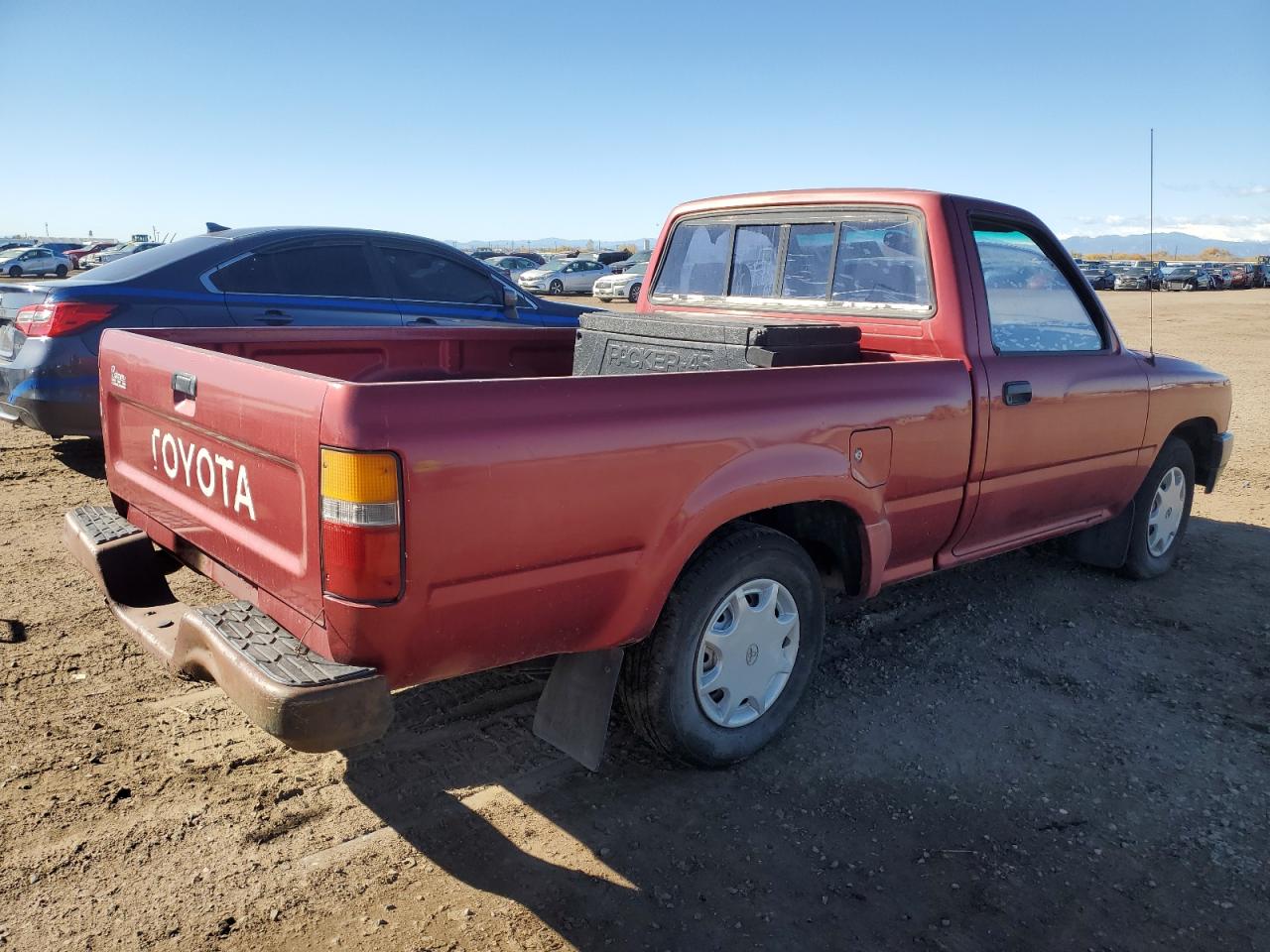 1993 Toyota Pickup 1/2 Ton Short Wheelbase Stb Red vin: 4TARN81A1PZ115030