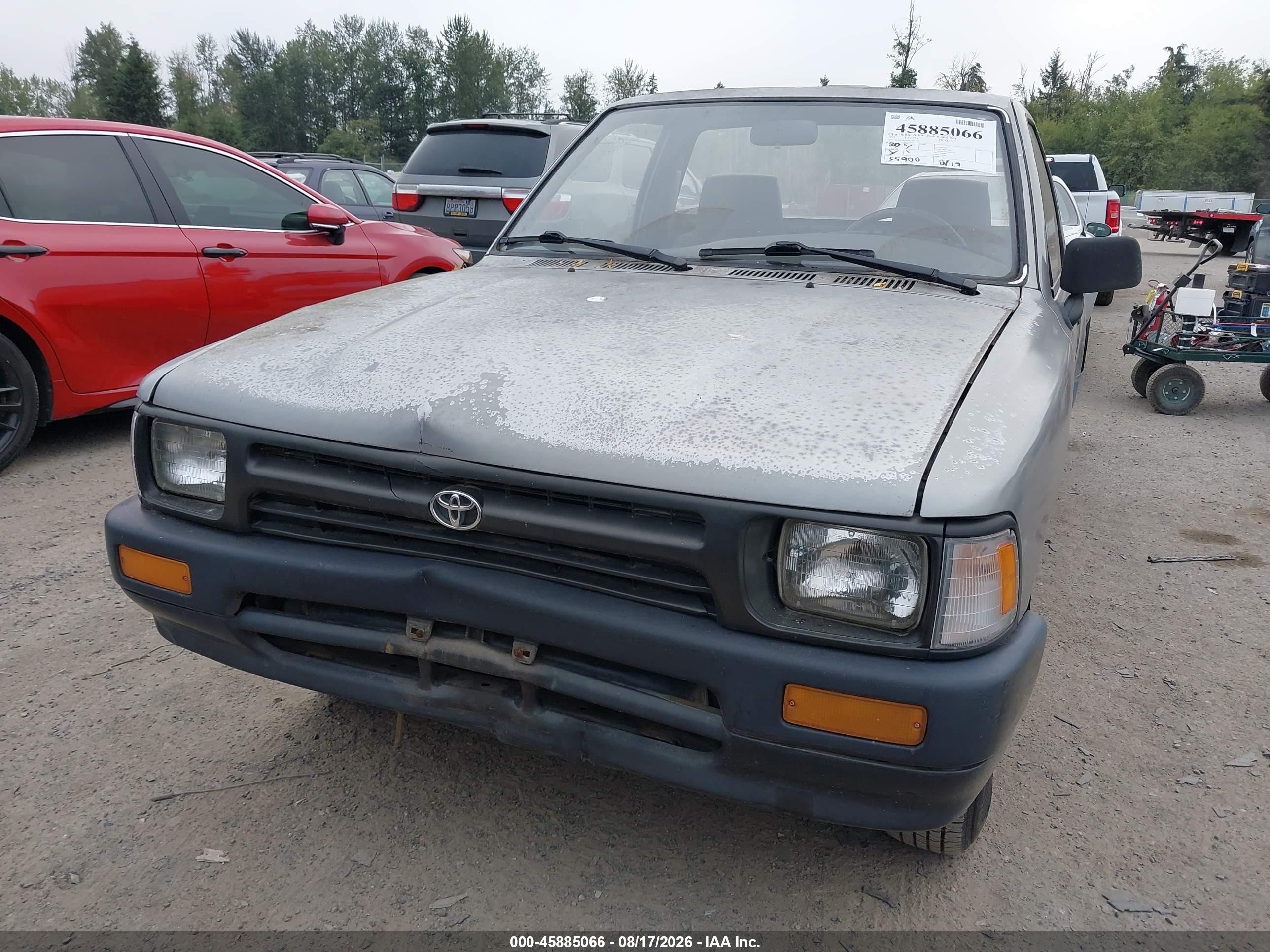 1994 Toyota Pickup 1/2 Ton Short Whlbase Stb Gray vin: 4TARN81A3RZ301719