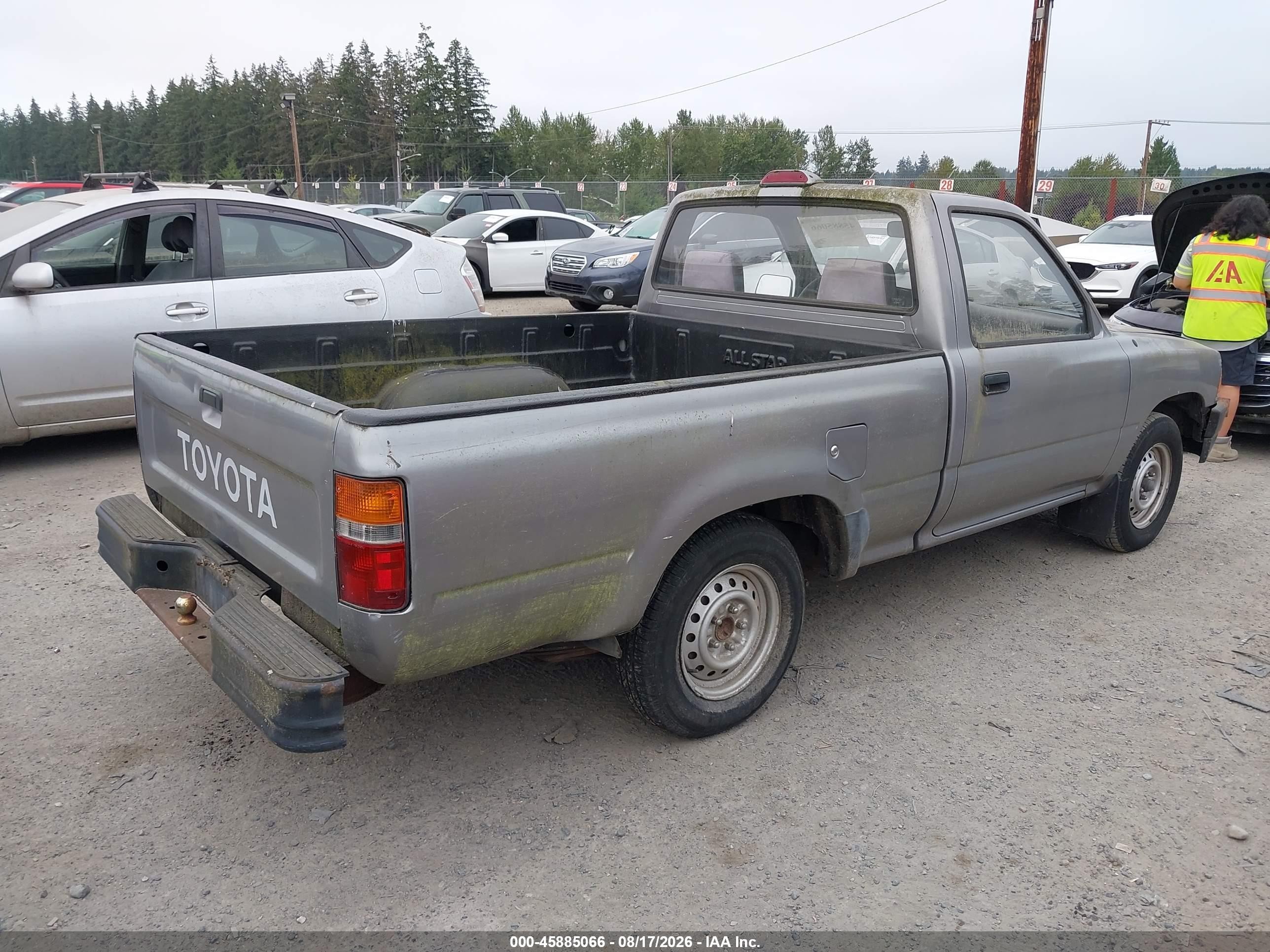 1994 Toyota Pickup 1/2 Ton Short Whlbase Stb Gray vin: 4TARN81A3RZ301719