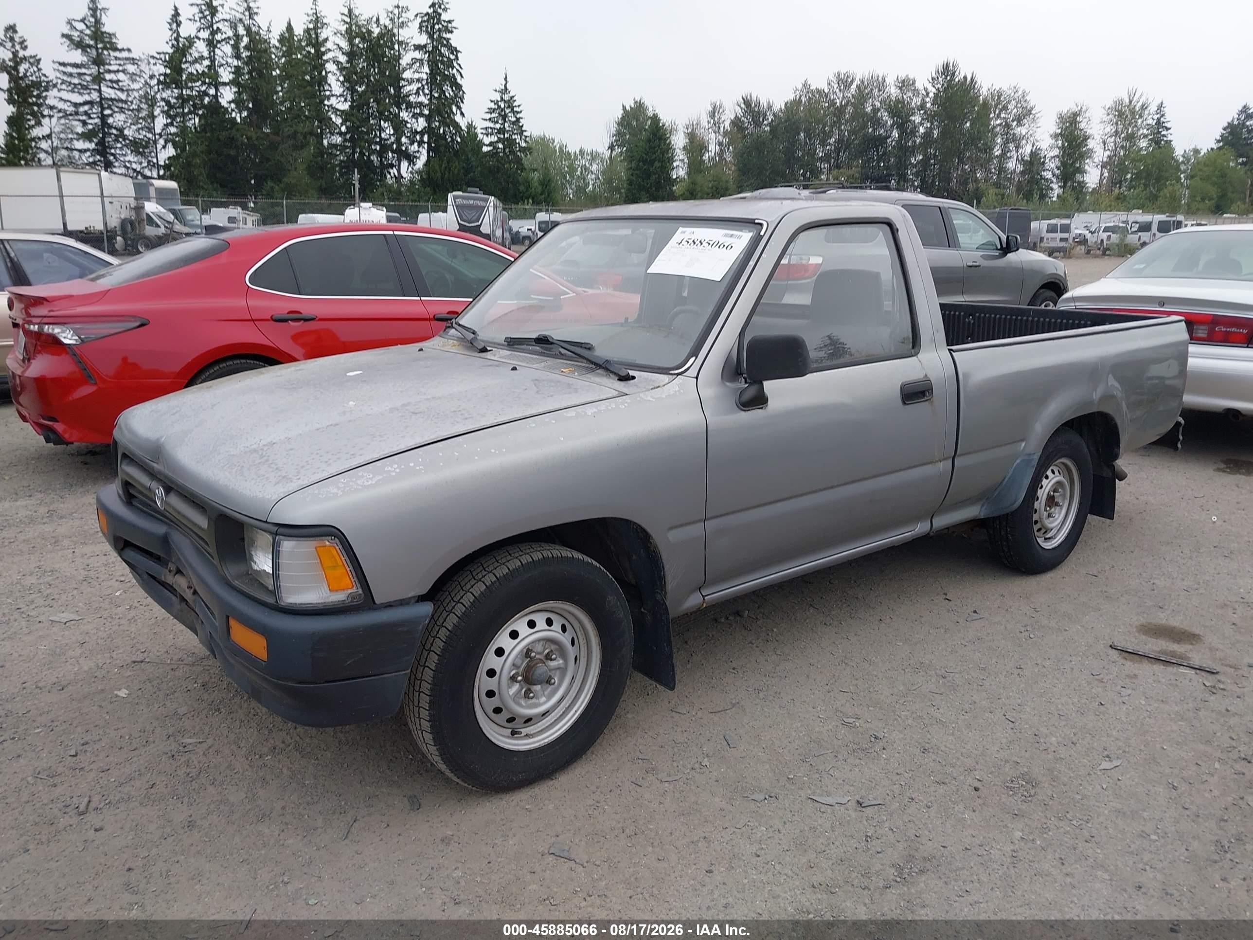 1994 Toyota Pickup 1/2 Ton Short Whlbase Stb Gray vin: 4TARN81A3RZ301719