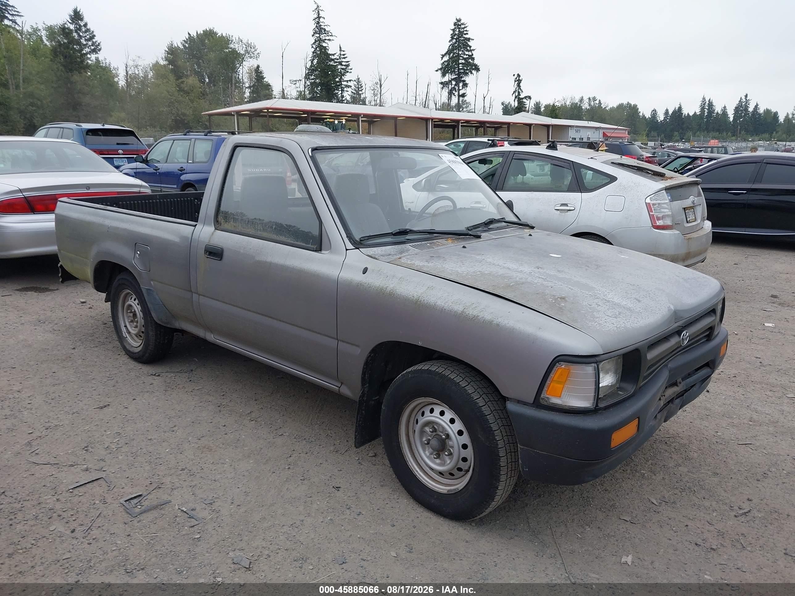 1994 Toyota Pickup 1/2 Ton Short Whlbase Stb Gray vin: 4TARN81A3RZ301719