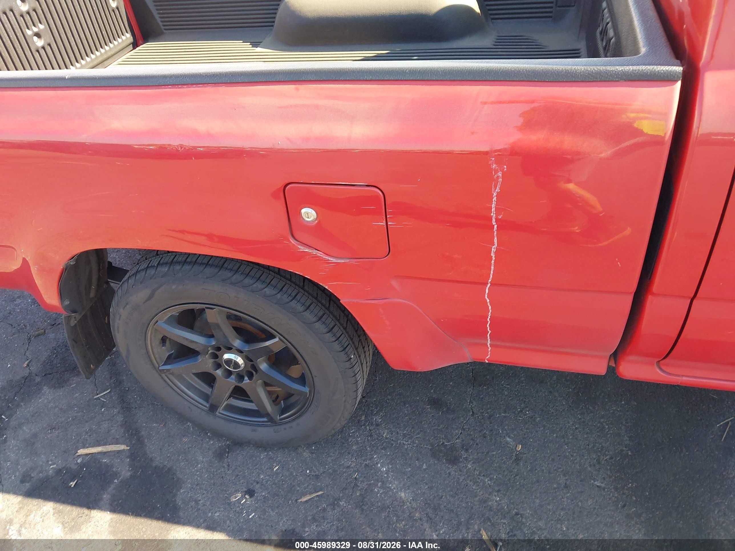 1994 Toyota Pickup 1/2 Ton Short Whlbase Stb Red vin: 4TARN81A4RZ281285