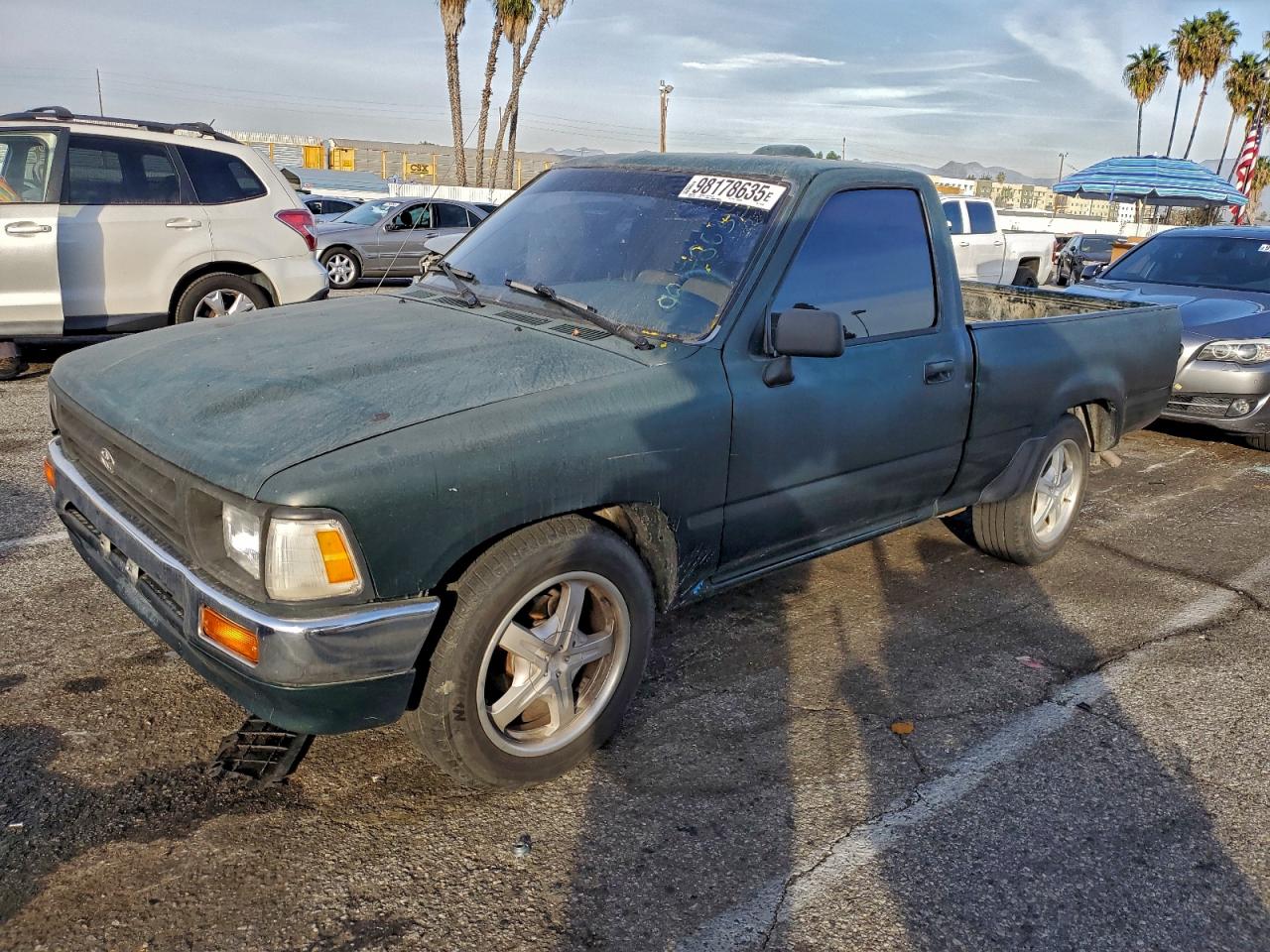 1995 Toyota Pickup 1/2 Ton Short Wheelbase Stb Зеленый vin: 4TARN81A7SZ317539