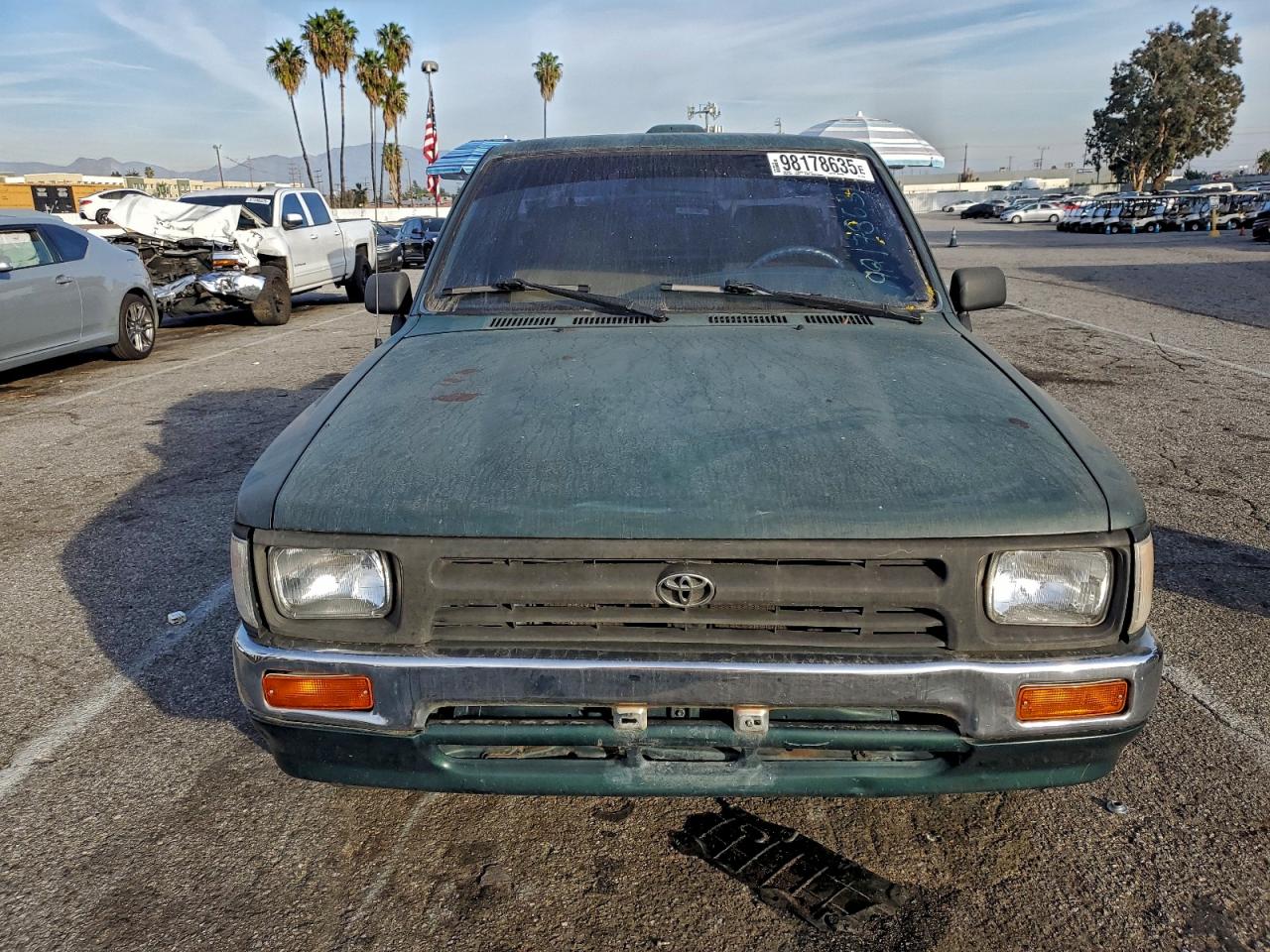 1995 Toyota Pickup 1/2 Ton Short Wheelbase Stb Зеленый vin: 4TARN81A7SZ317539