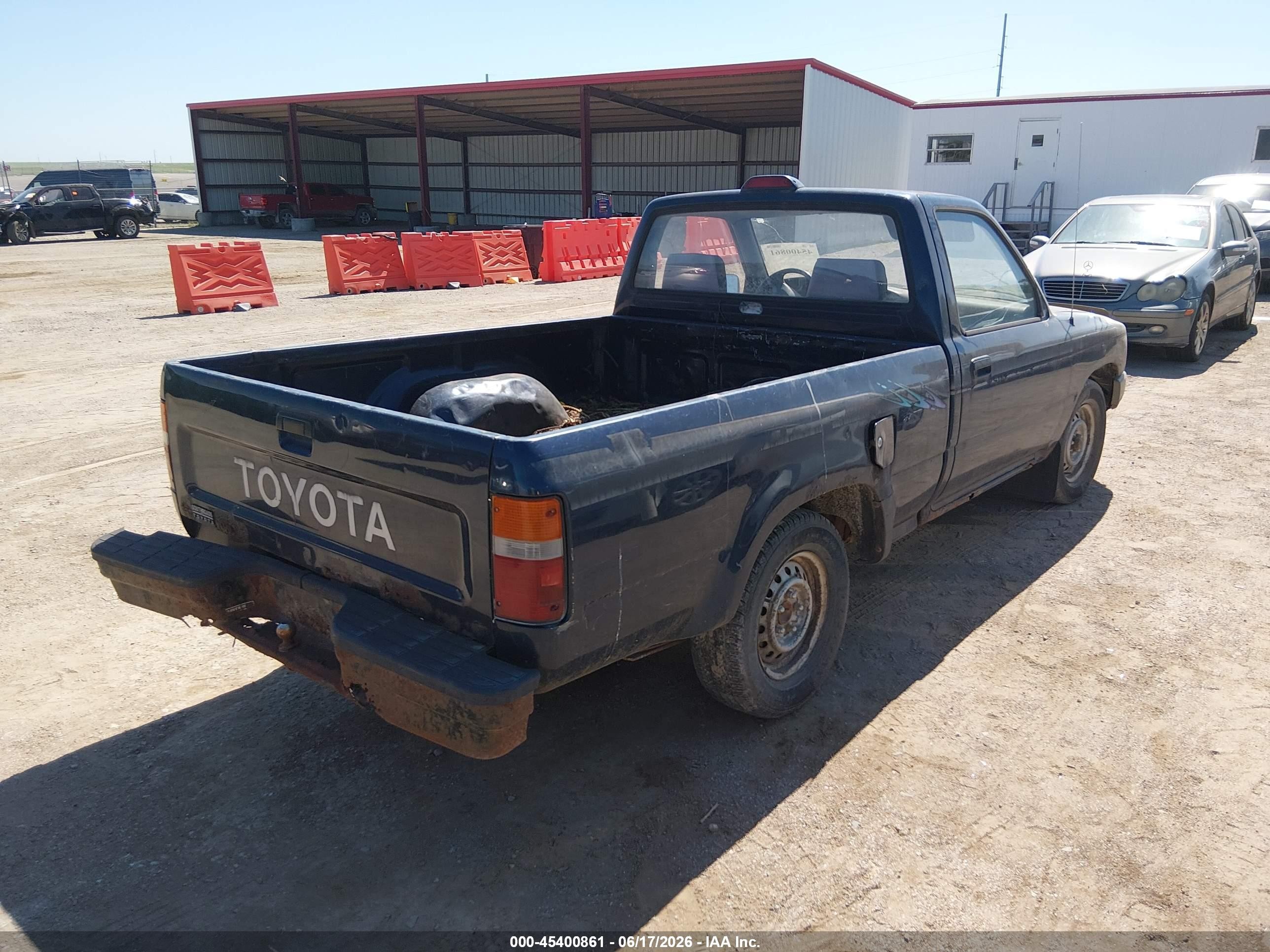 1995 Toyota Pickup 1/2 Ton Short Whlbase Stb Dark Blue vin: 4TARN81A7SZ319839