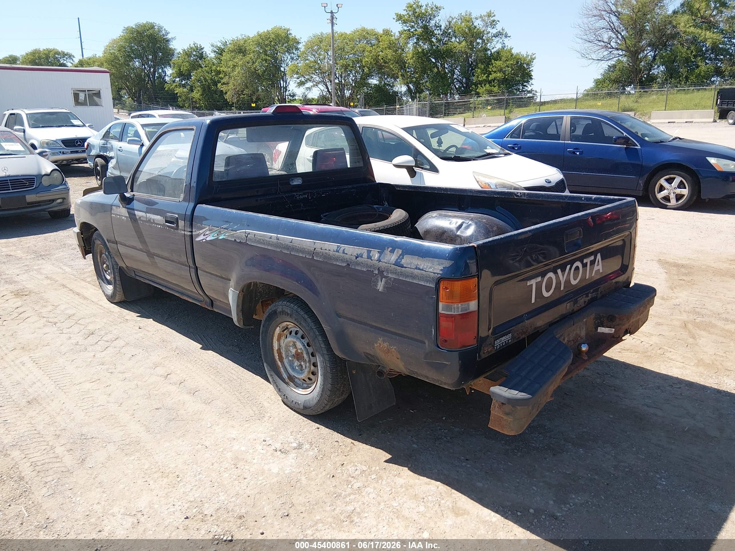 1995 Toyota Pickup 1/2 Ton Short Whlbase Stb Dark Blue vin: 4TARN81A7SZ319839