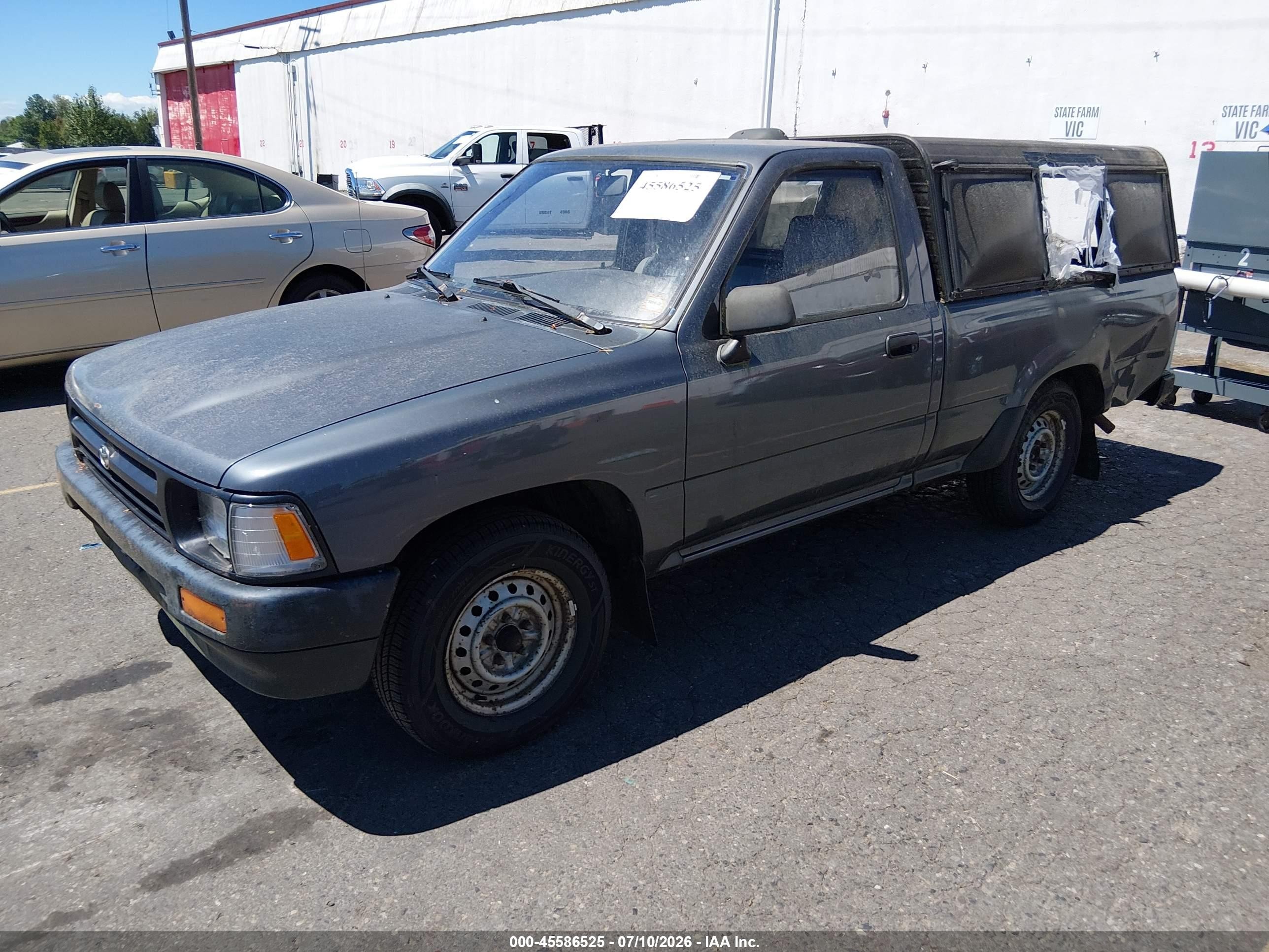 1994 Toyota Pickup 1/2 Ton Short Whlbase Stb Gray vin: 4TARN81A8RZ171632