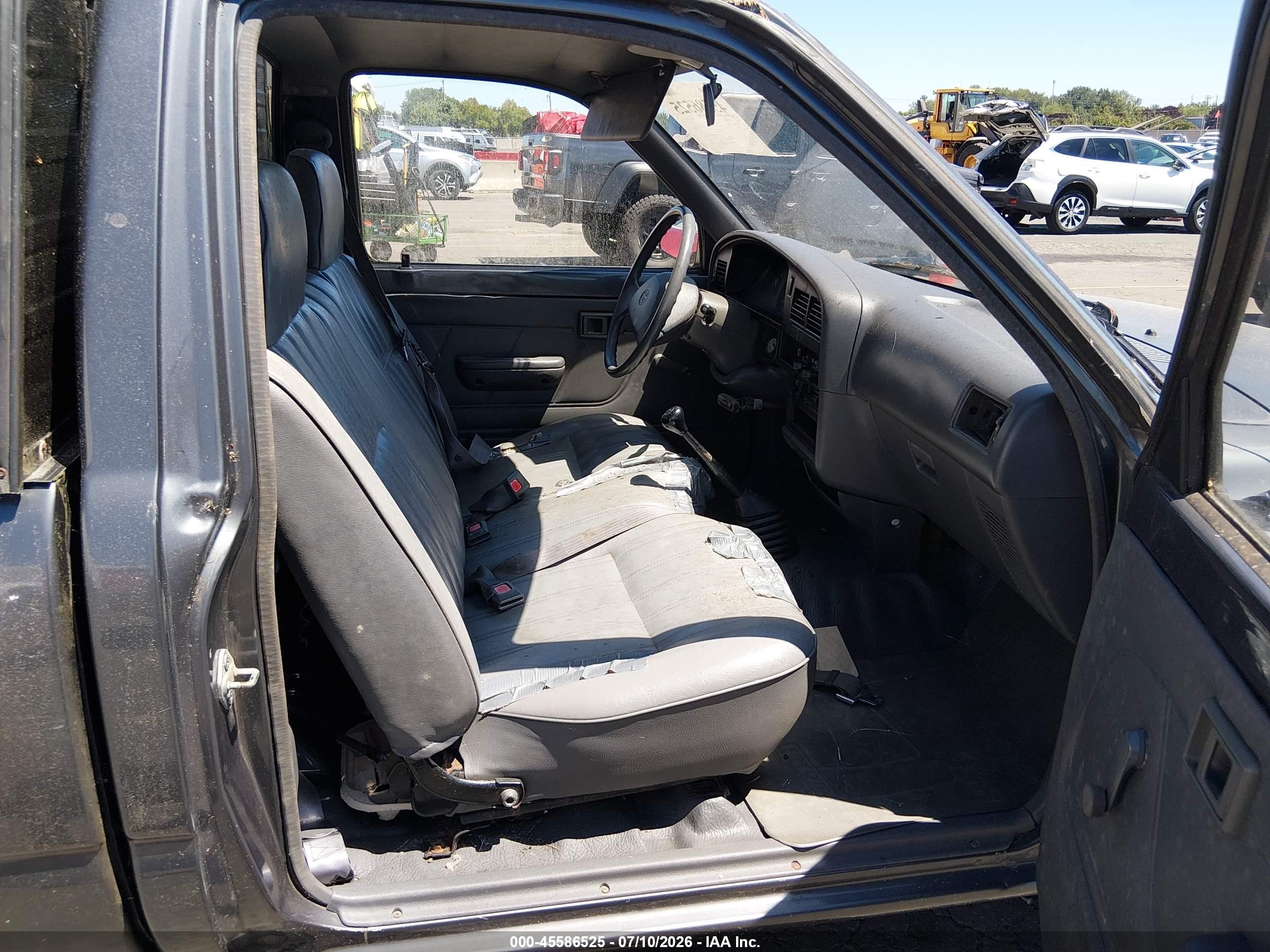1994 Toyota Pickup 1/2 Ton Short Whlbase Stb Gray vin: 4TARN81A8RZ171632