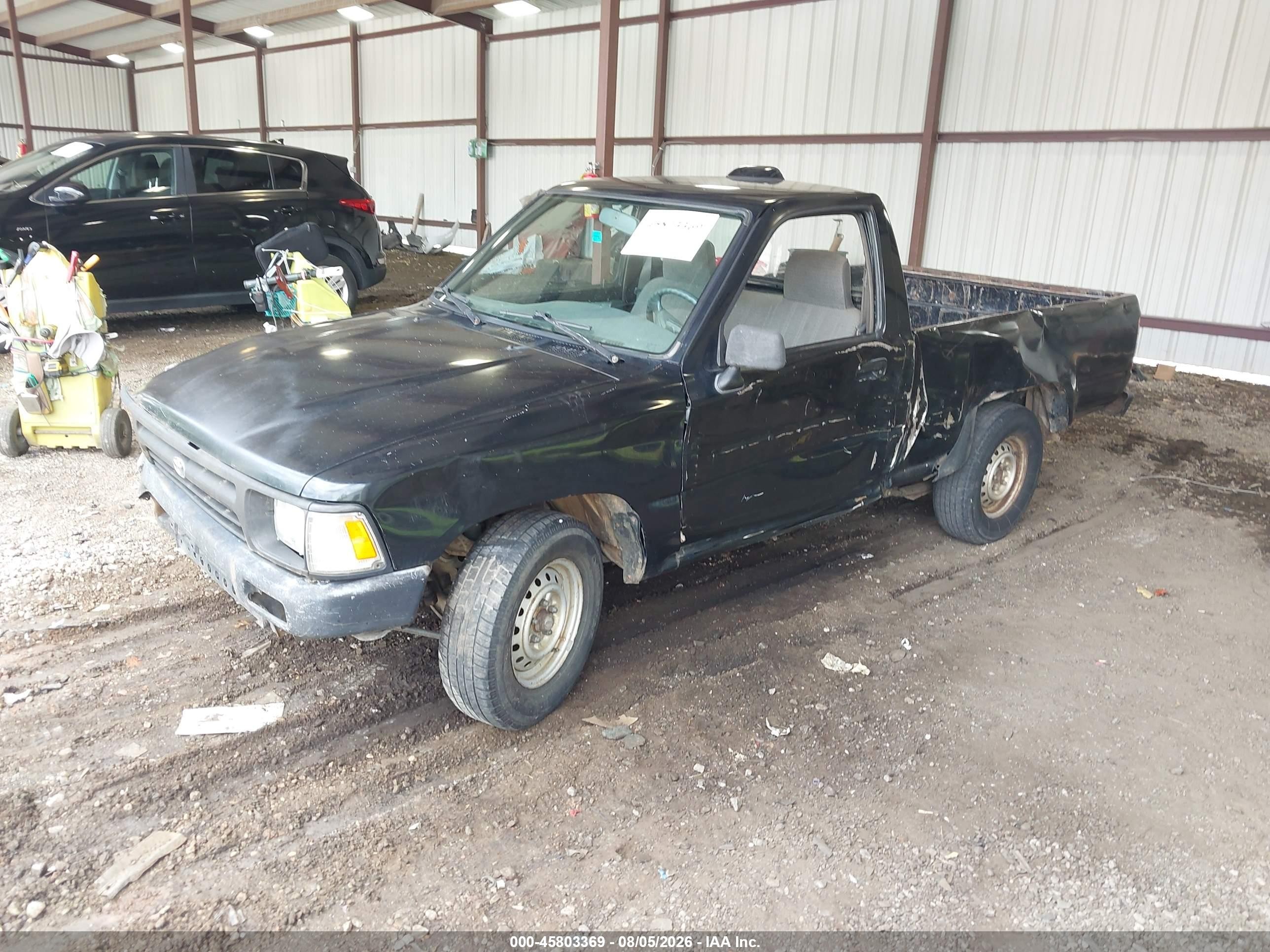 1994 Toyota Pickup 1/2 Ton Short Whlbase Stb Black vin: 4TARN81A8RZ258950