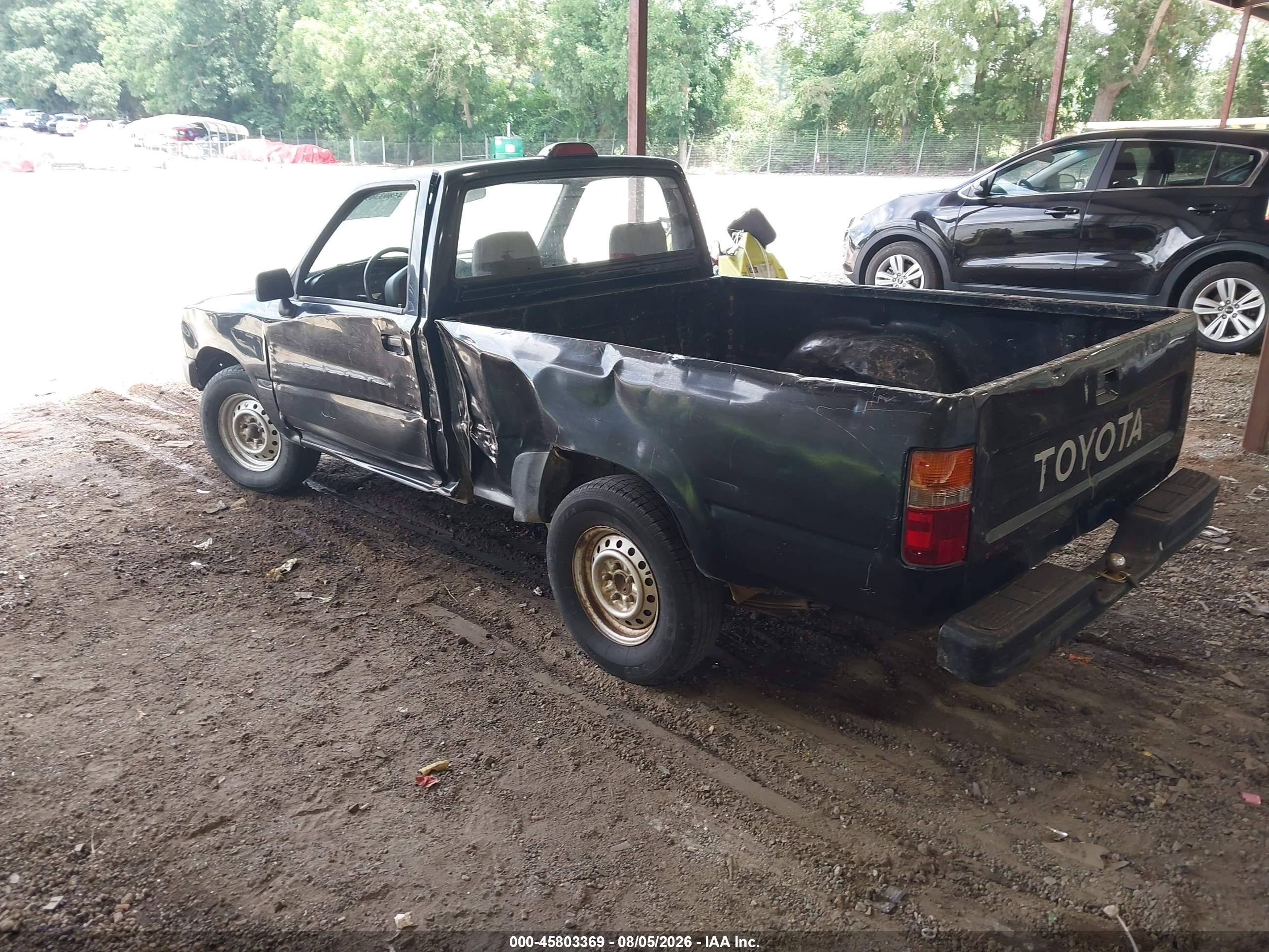 1994 Toyota Pickup 1/2 Ton Short Whlbase Stb Black vin: 4TARN81A8RZ258950
