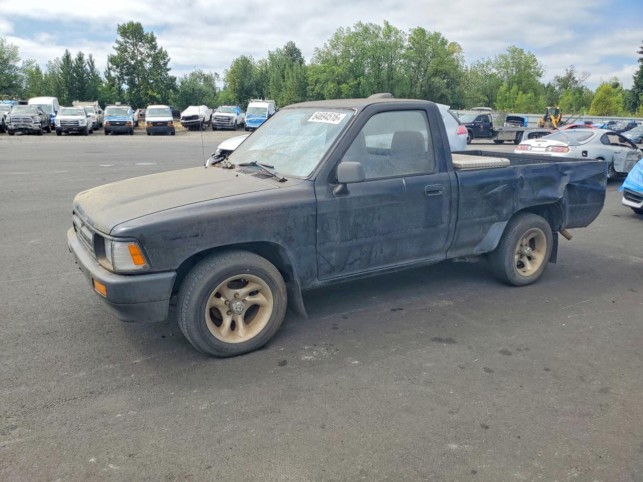 1994 Toyota Pickup 1/2 Ton Short Wheelbase Stb Black vin: 4TARN81A9RZ287728