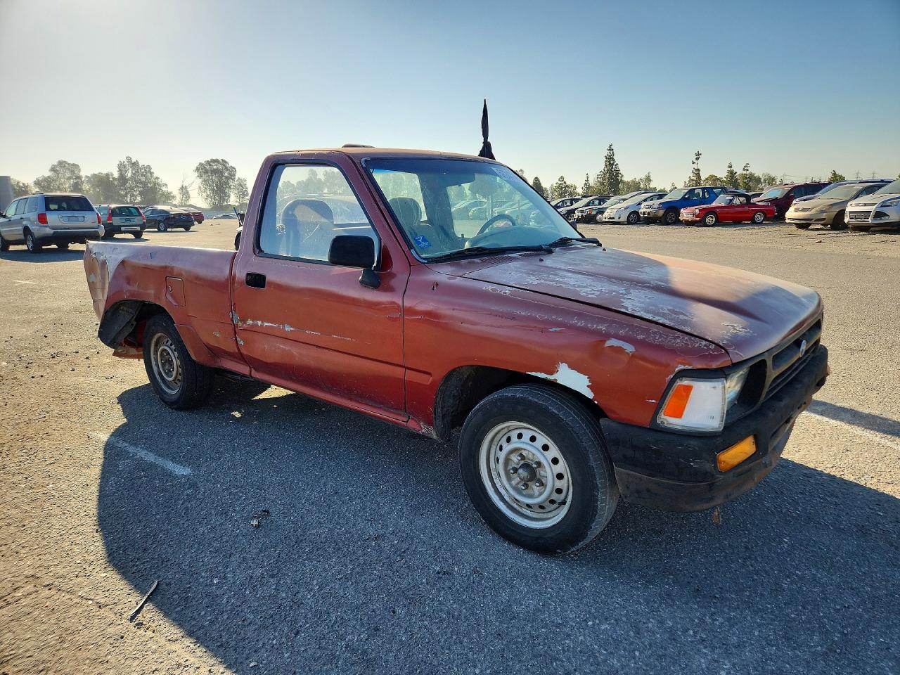 1995 Toyota Pickup Base Red vin: 4TARN81AXSZ319270