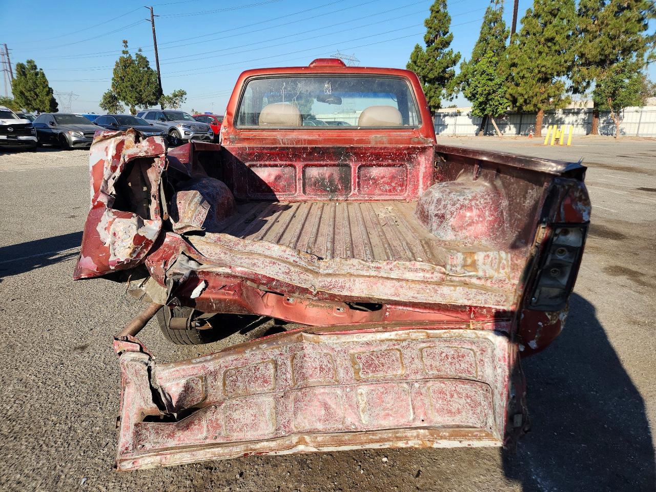 1995 Toyota Pickup Base Red vin: 4TARN81AXSZ319270