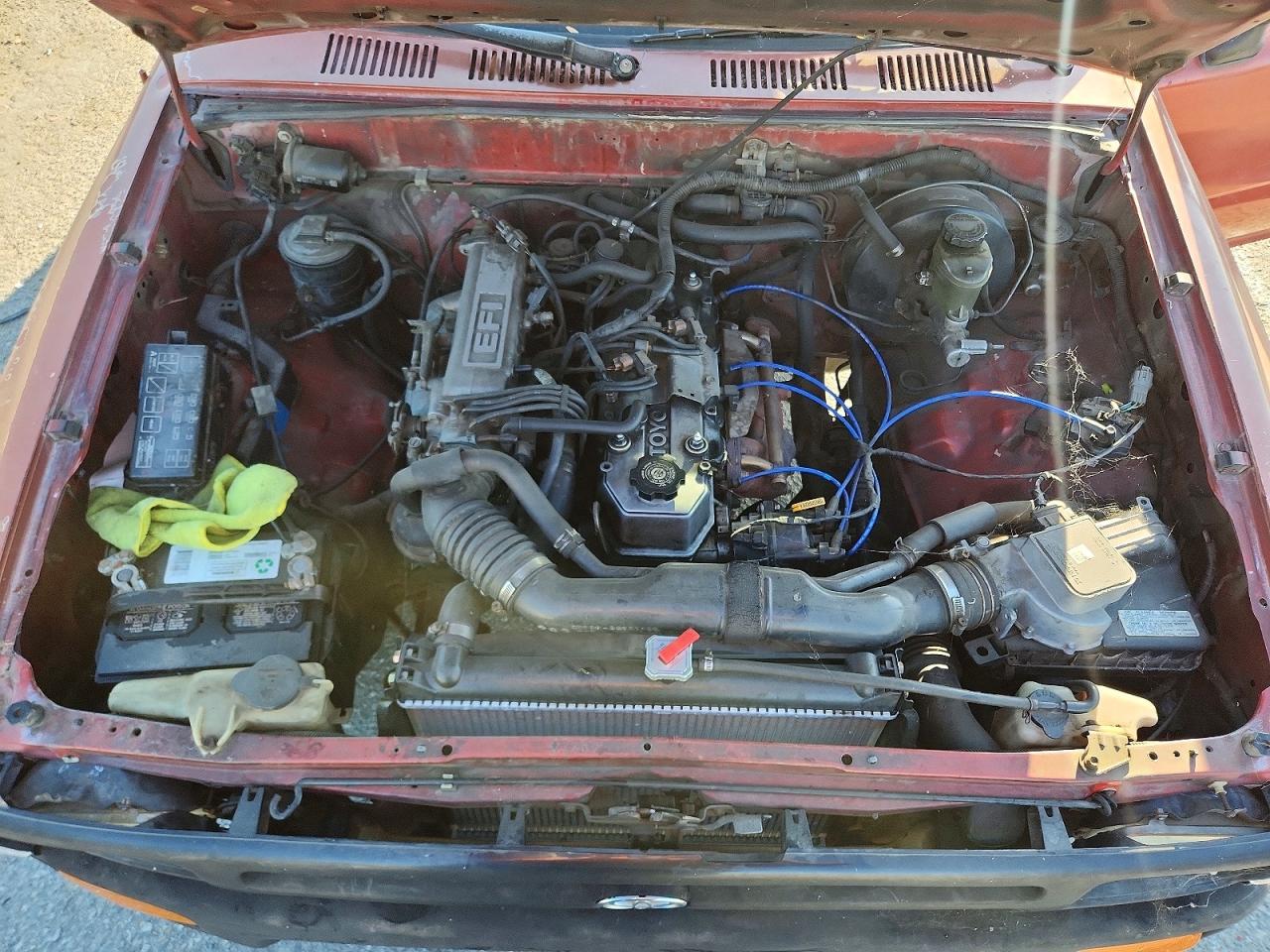 1995 Toyota Pickup Base Red vin: 4TARN81AXSZ319270