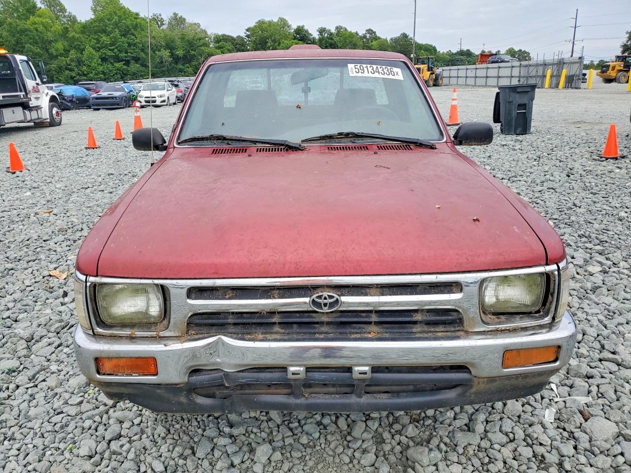 1994 Toyota Pickup 1/2 Ton Short Wheelbase Dx Red vin: 4TARN81P7RZ278370